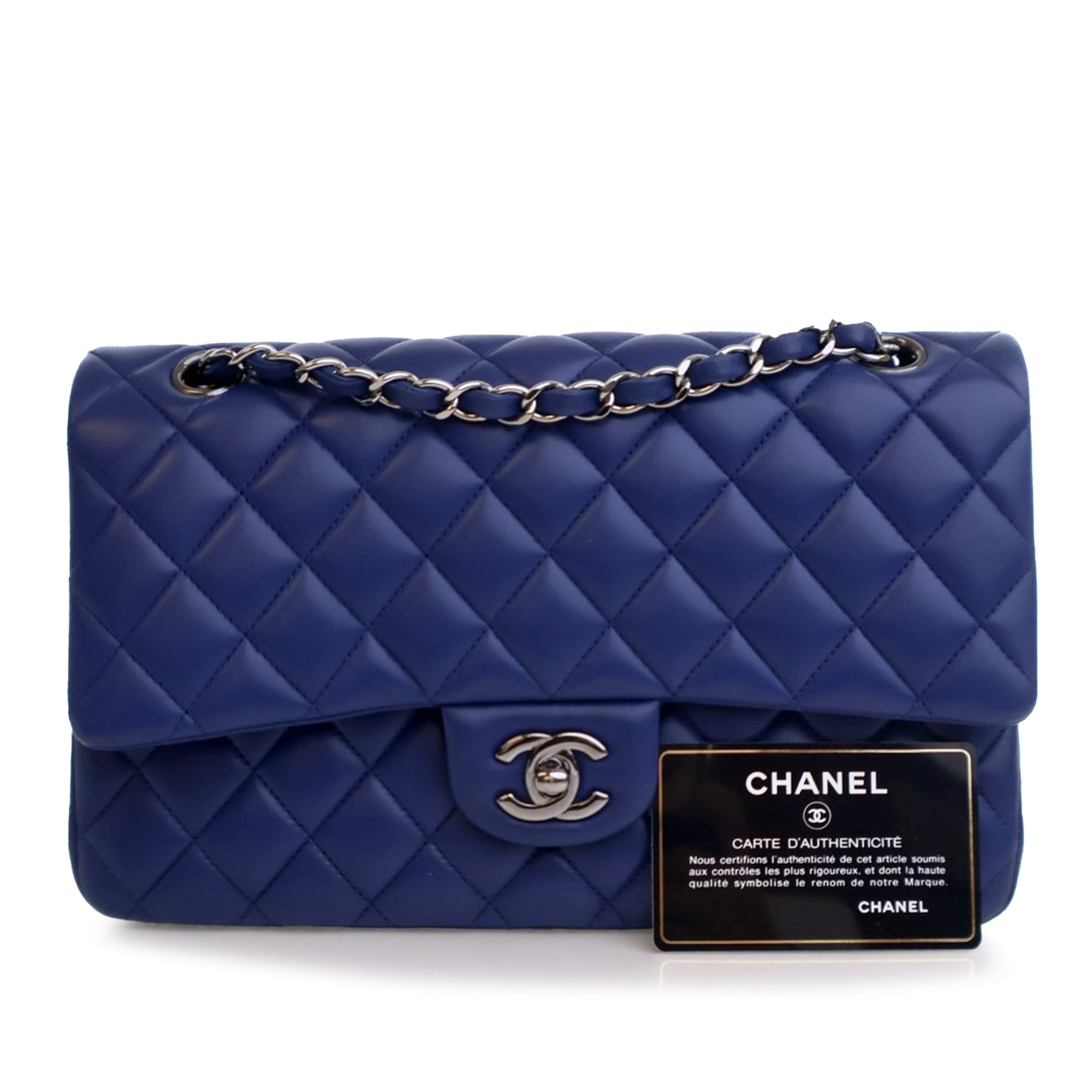 Chanel Medium Classic Lambskin Double Flap - image 15