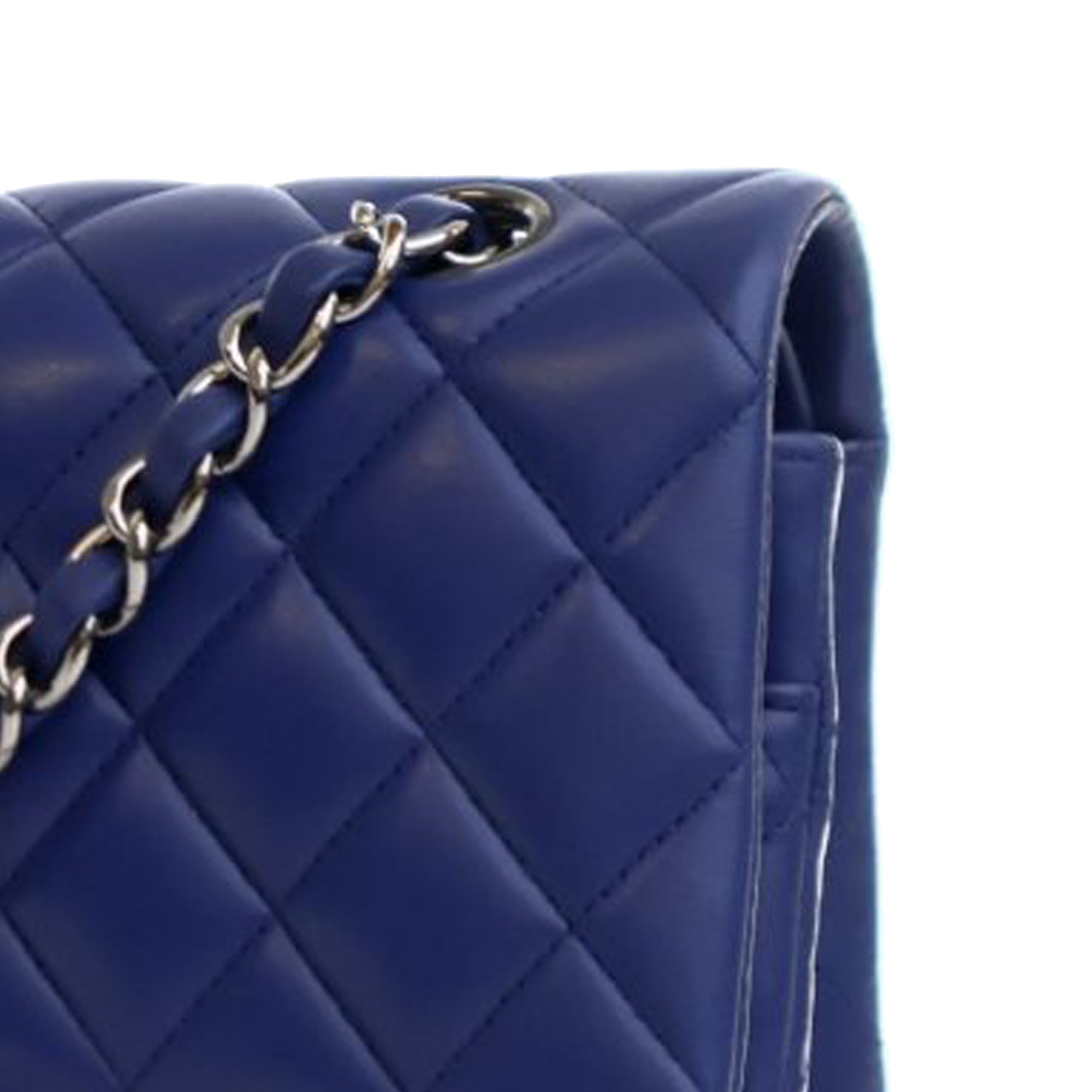 Chanel Medium Classic Lambskin Double Flap - image 8