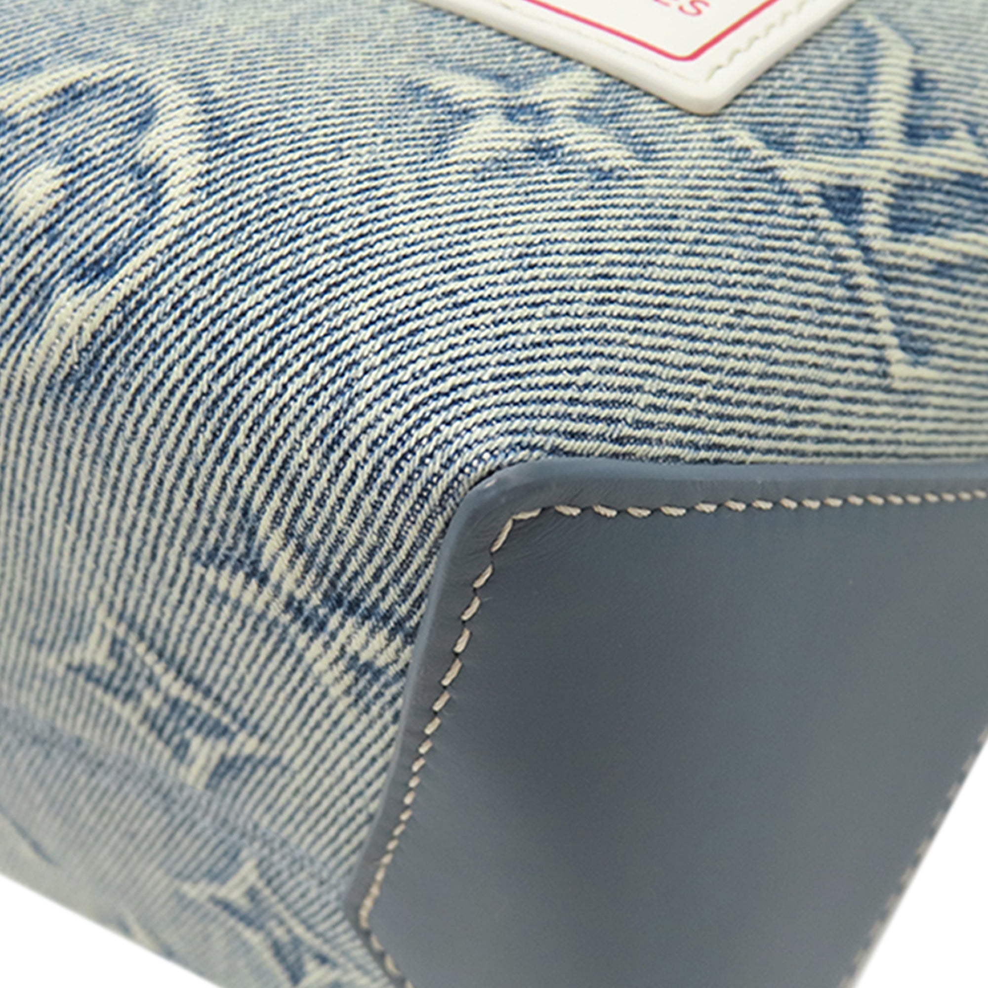 Louis Vuitton Monogram Washed Denim Weekend Tote - image 7