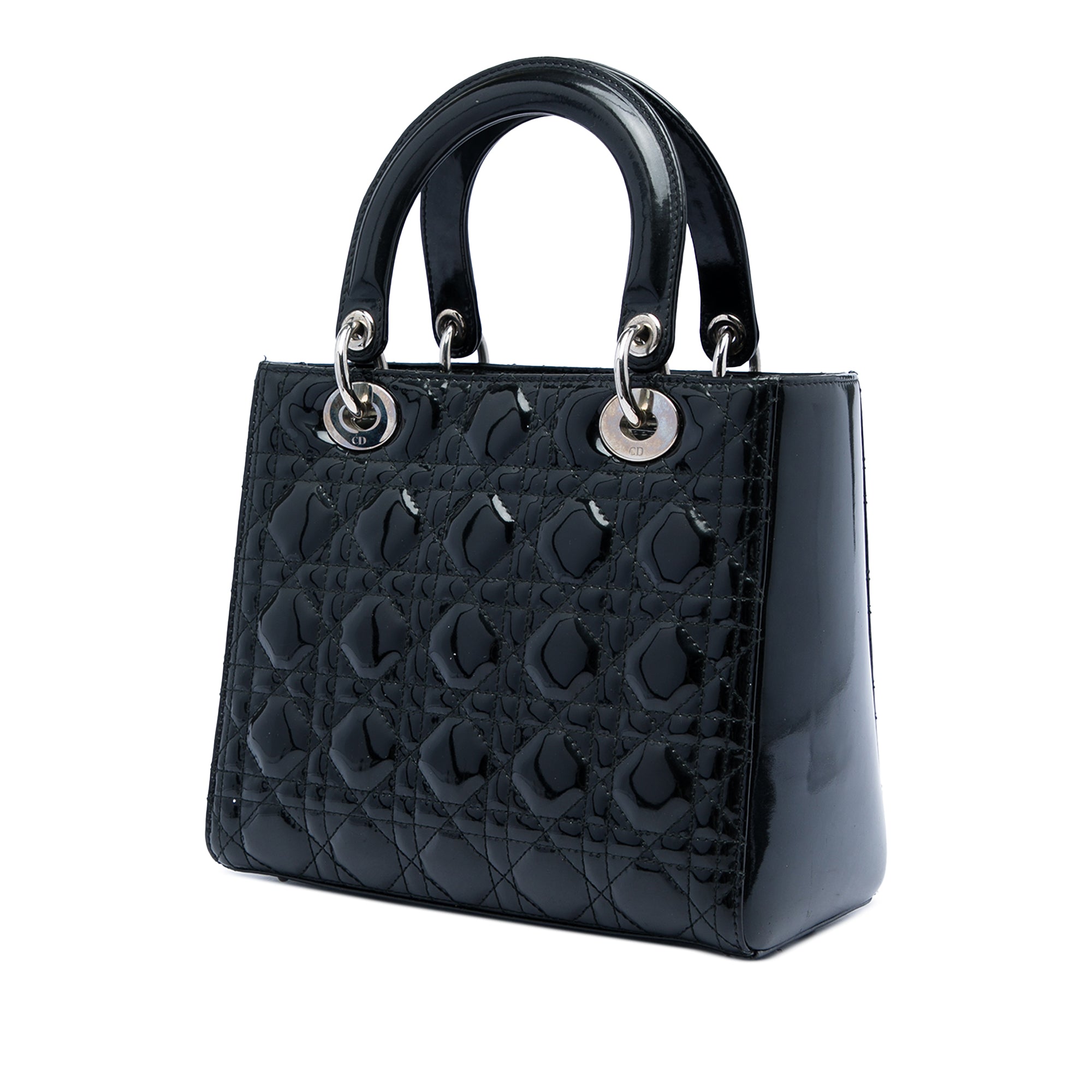 Dior Medium Patent Cannage Lady Dior - image 2
