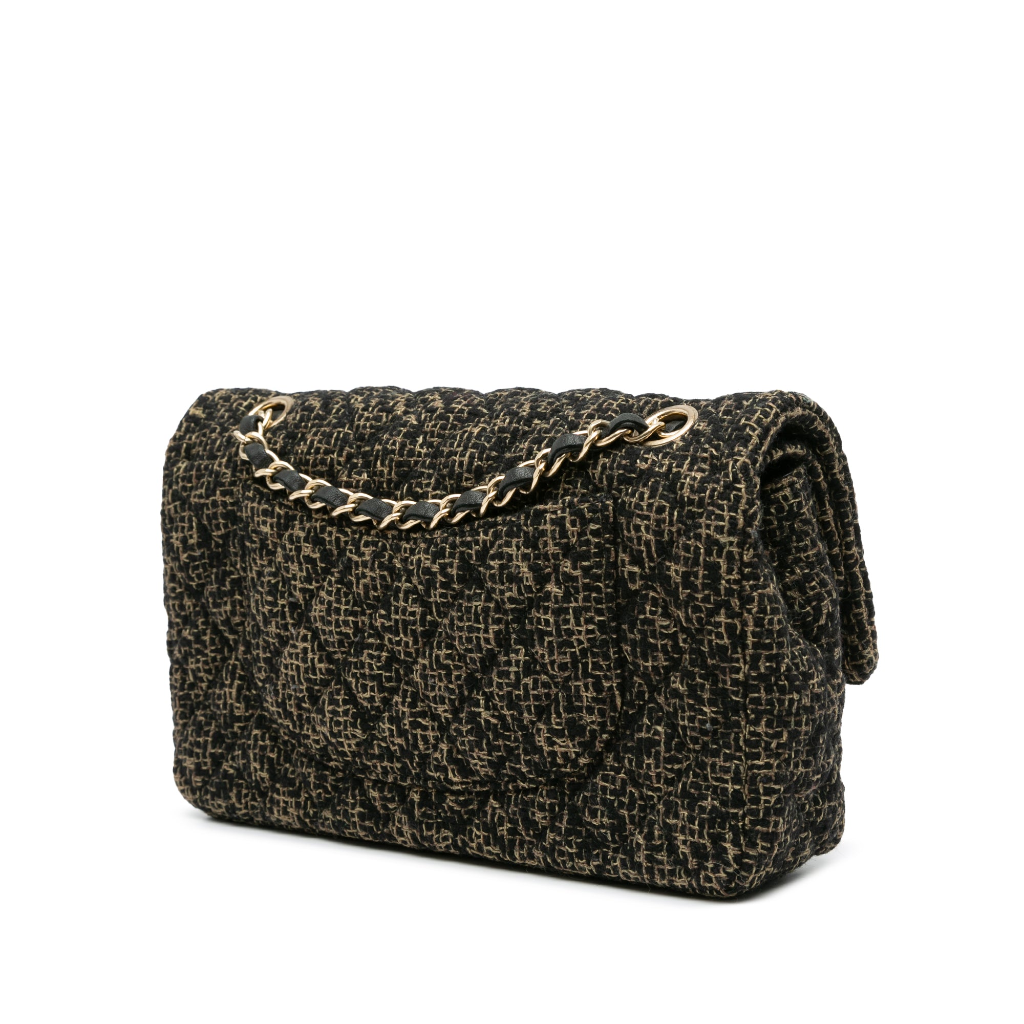 Chanel Medium Classic Tweed Double Flap - image 2