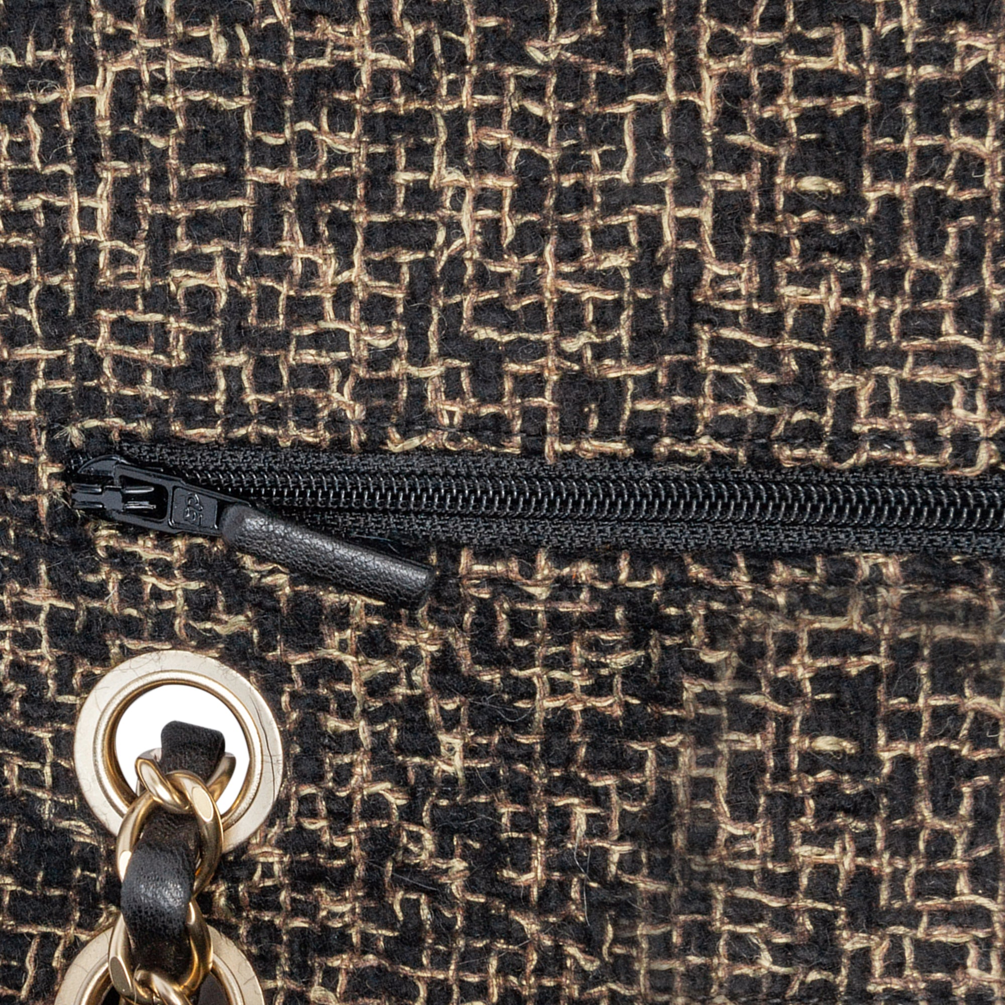 Chanel Medium Classic Tweed Double Flap - image 9