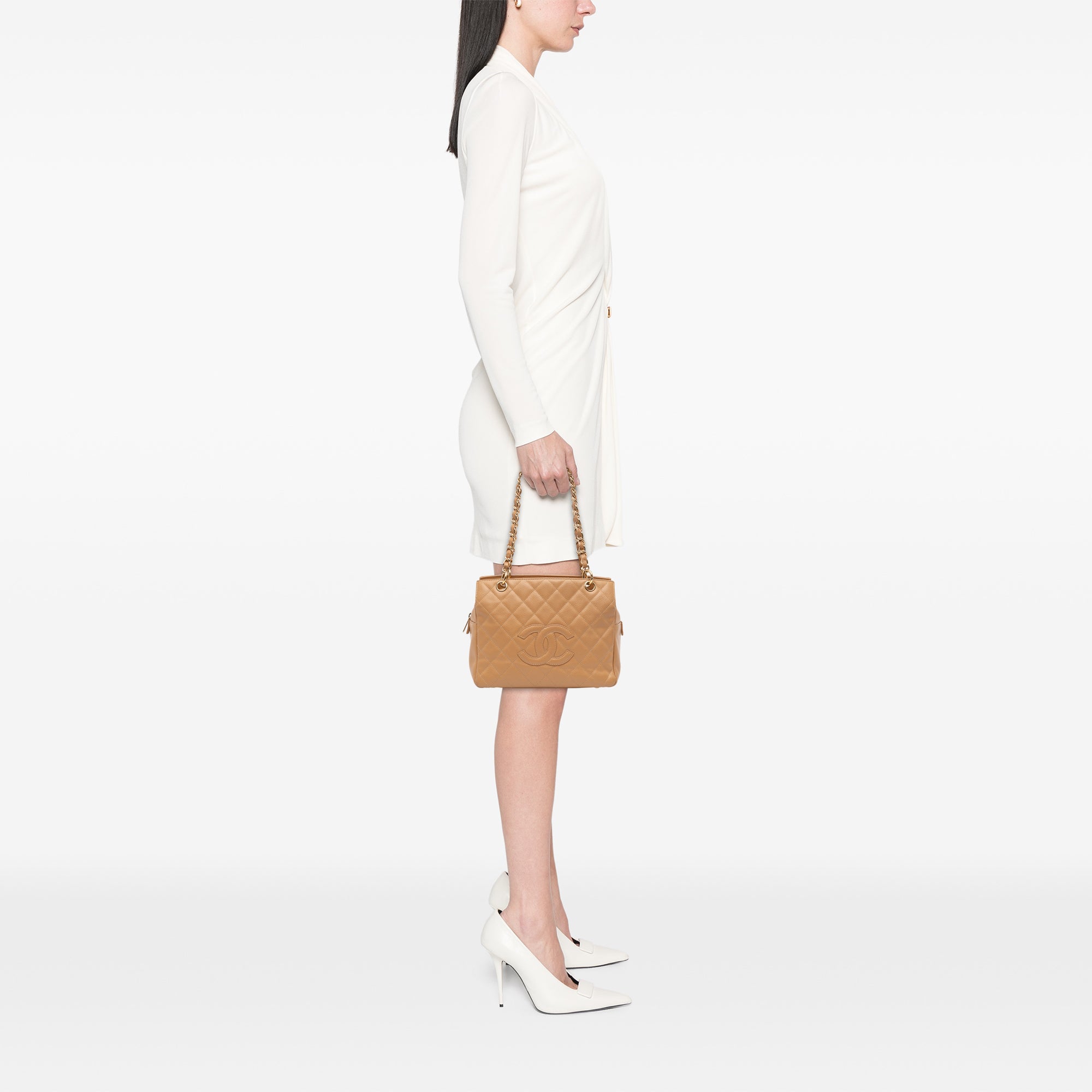 Chanel Petite Caviar Timeless Tote - image 11