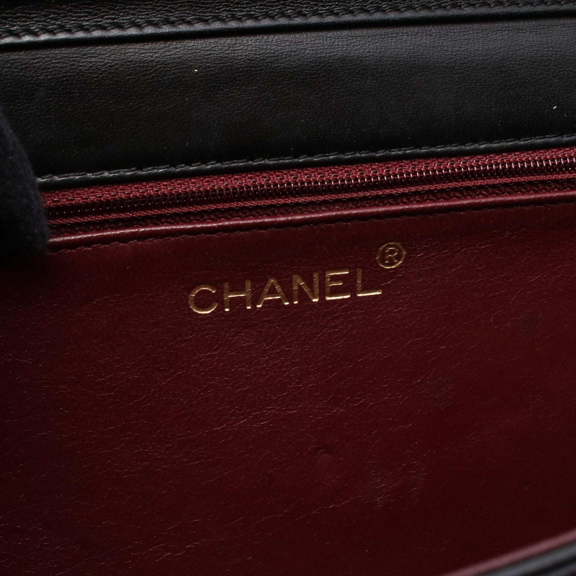 Chanel CC Quilted Lambskin Single Flap - image 4