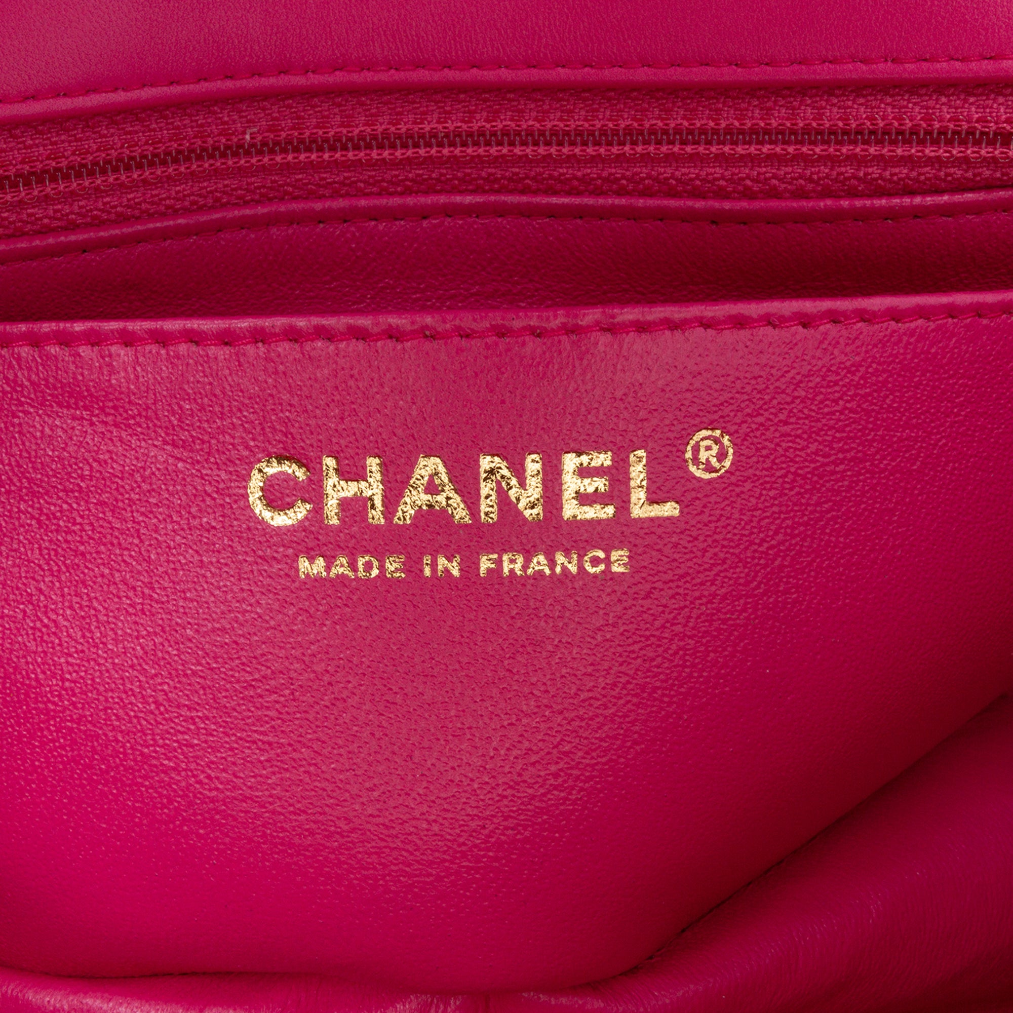Chanel Mini Rectangular Classic Lambskin Single Flap - image 5