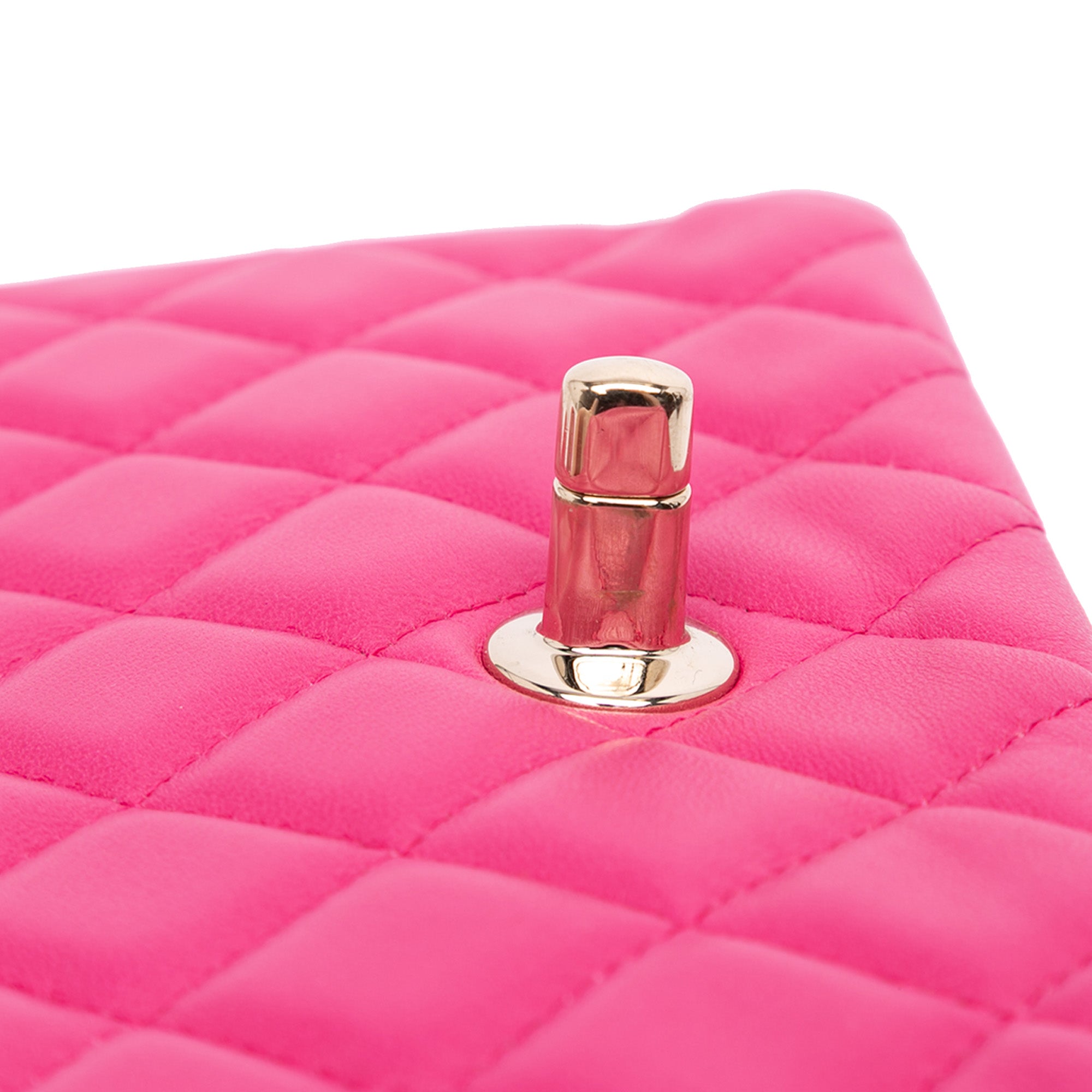 Chanel Mini Rectangular Classic Lambskin Single Flap - image 8