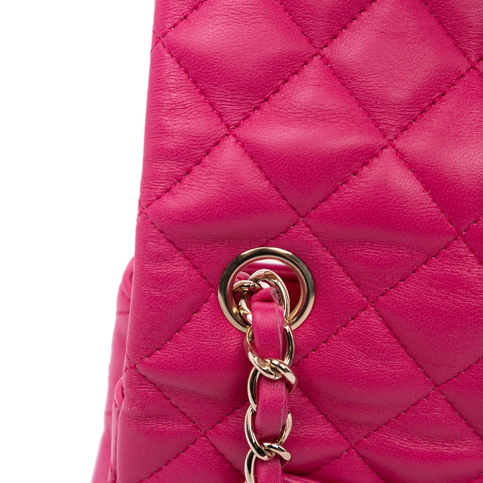 Chanel Mini Rectangular Classic Lambskin Single Flap - image 9