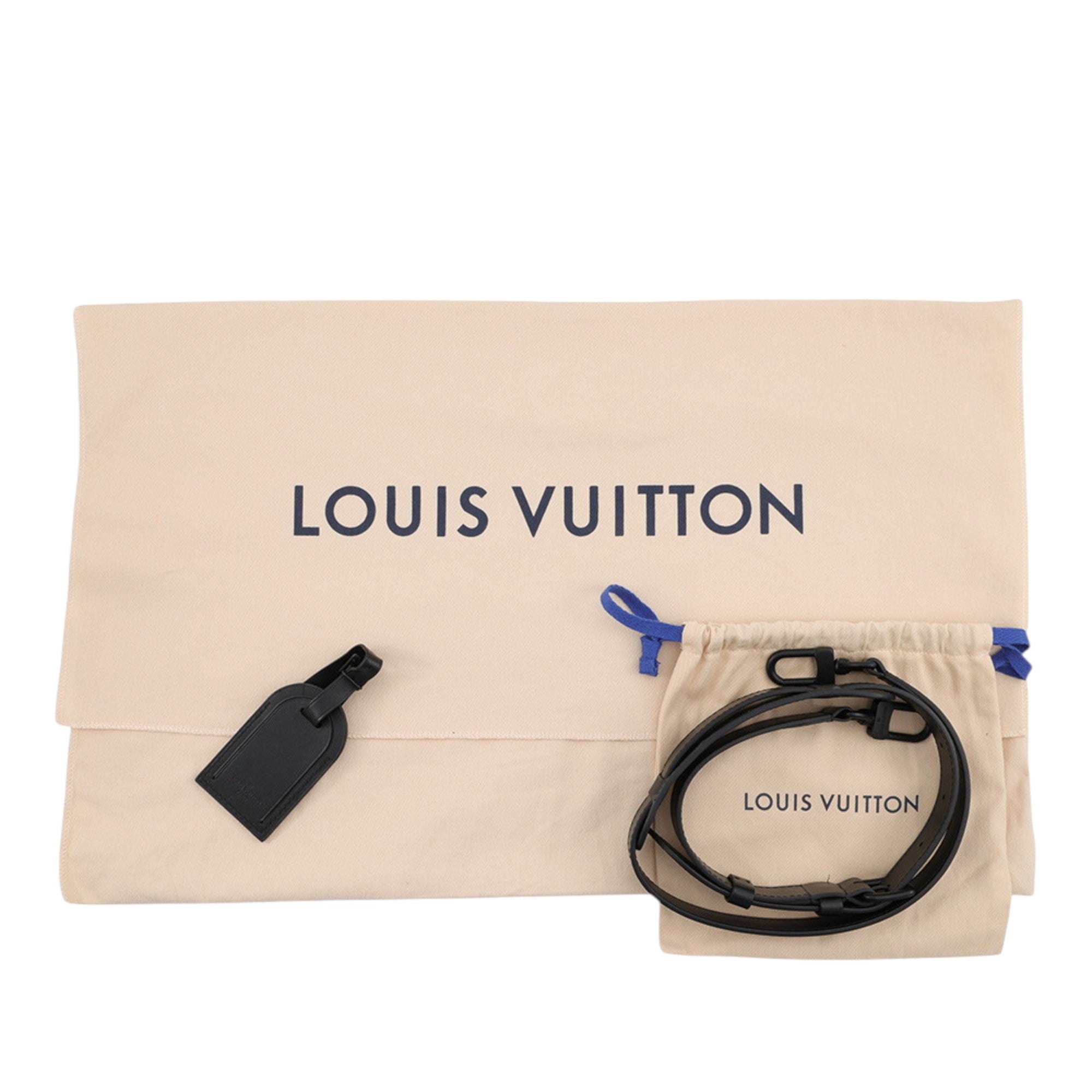 Louis Vuitton Monogram Eclipse Sac Plat Horizontal Zipper - image 13