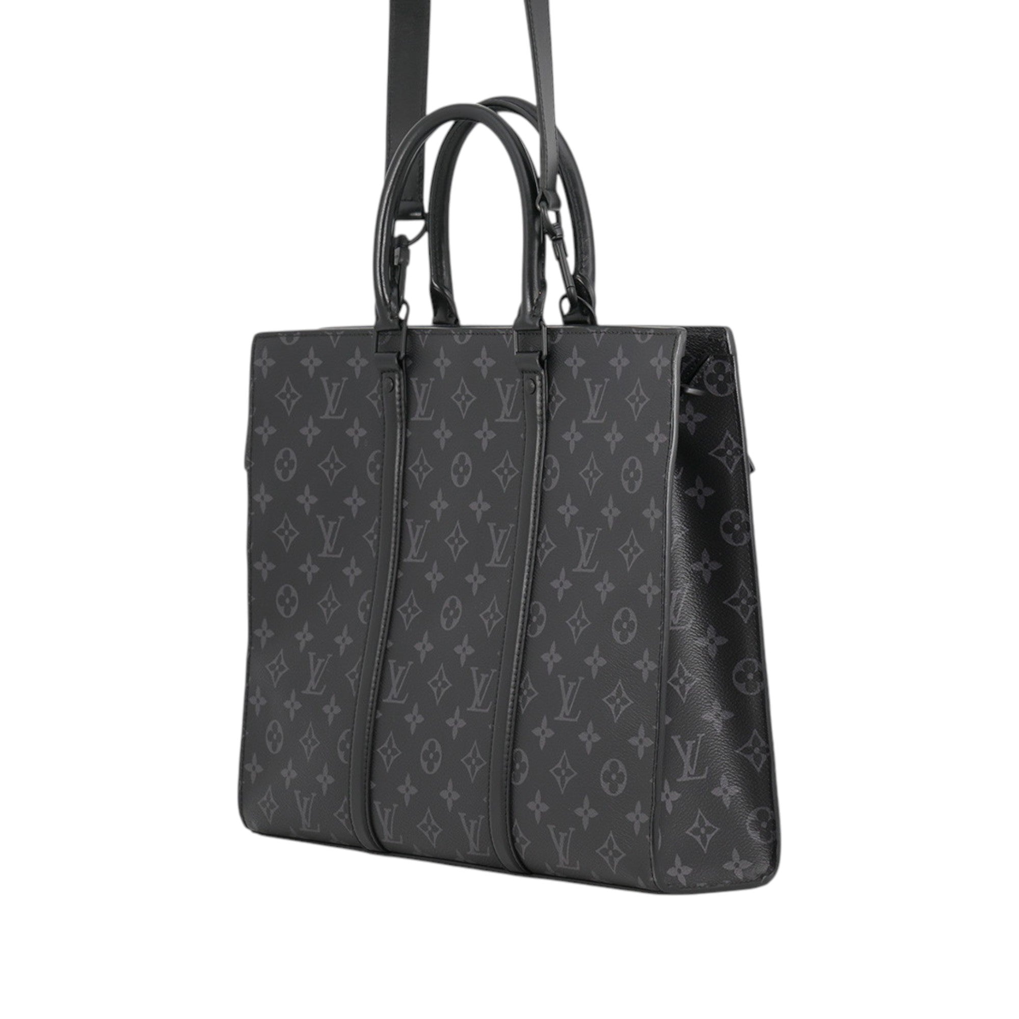 Louis Vuitton Monogram Eclipse Sac Plat Horizontal Zipper - image 2