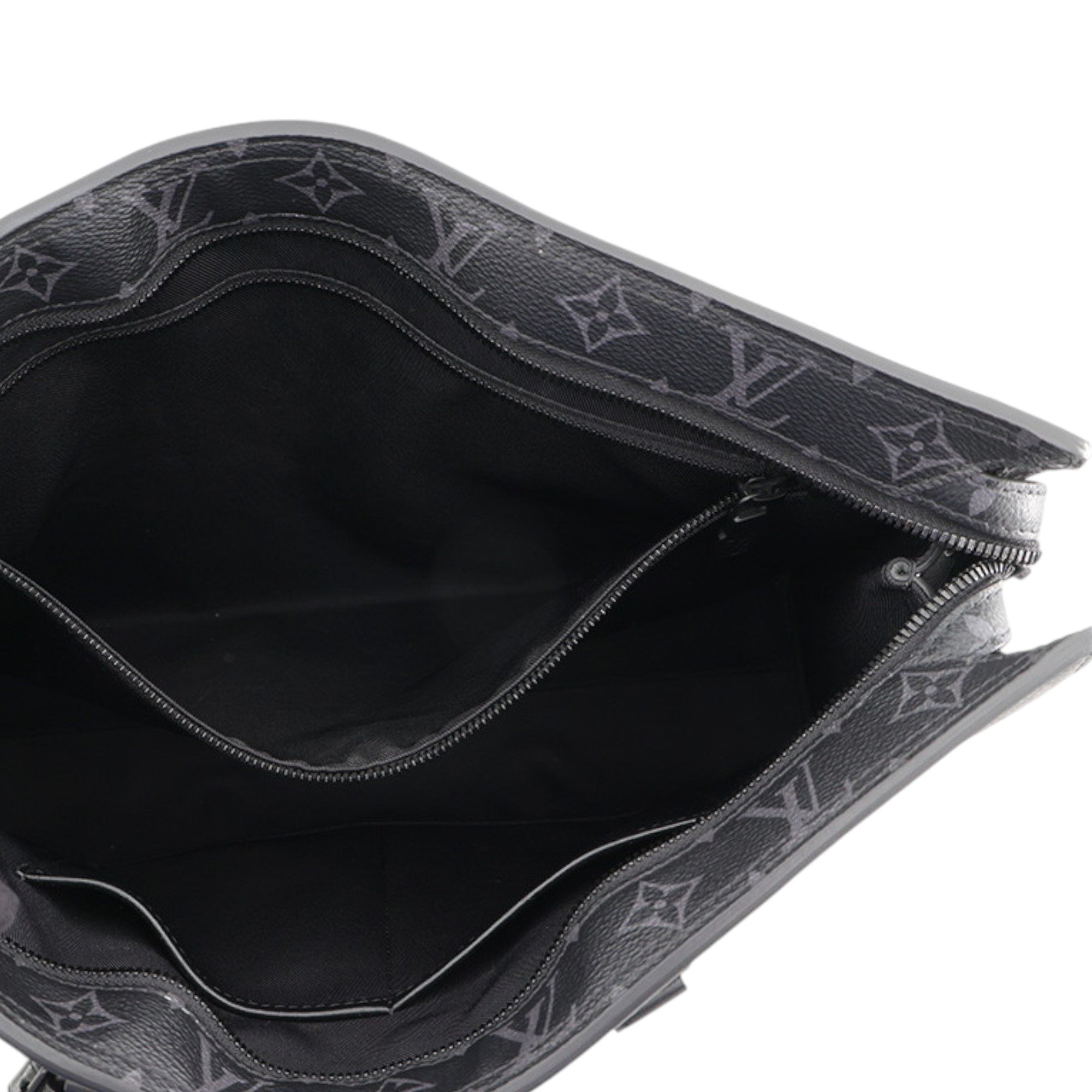 Louis Vuitton Monogram Eclipse Sac Plat Horizontal Zipper - image 4