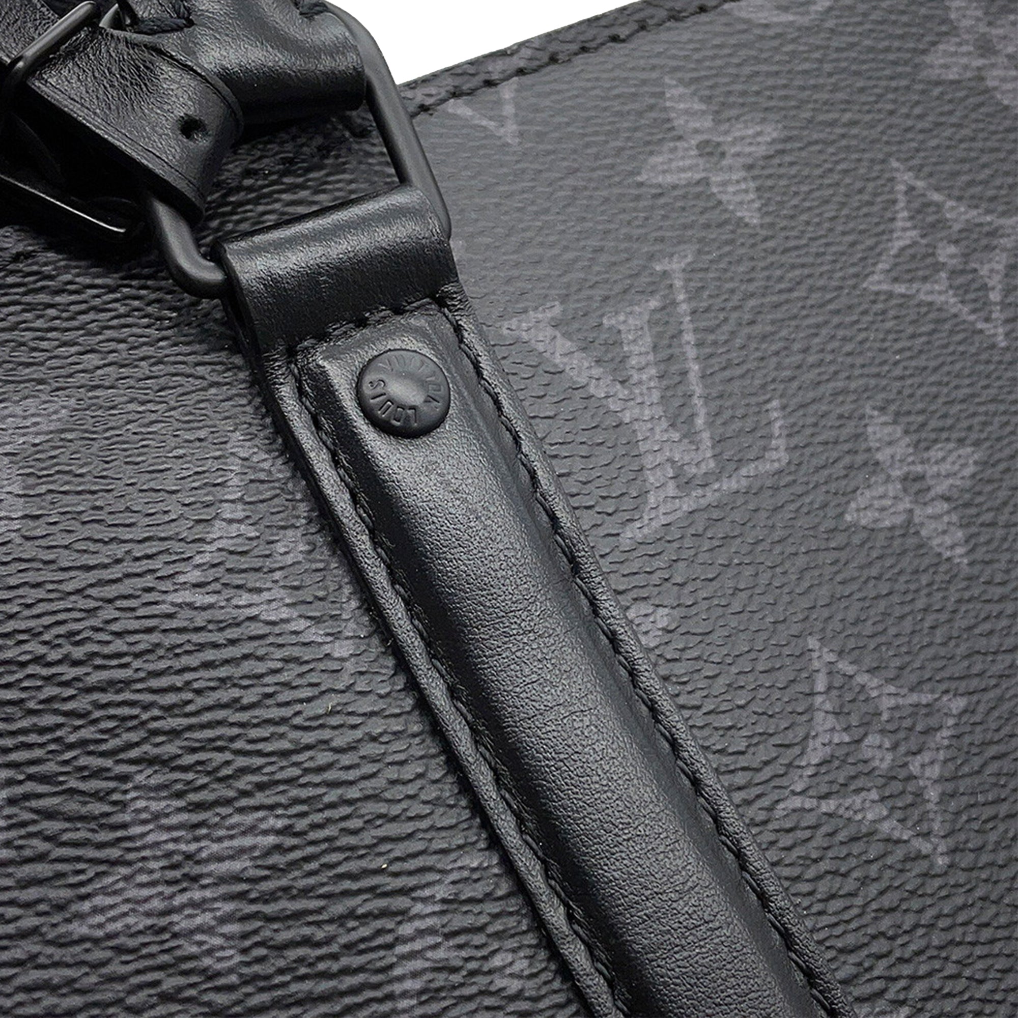 Louis Vuitton Monogram Eclipse Sac Plat Horizontal Zipper - image 8