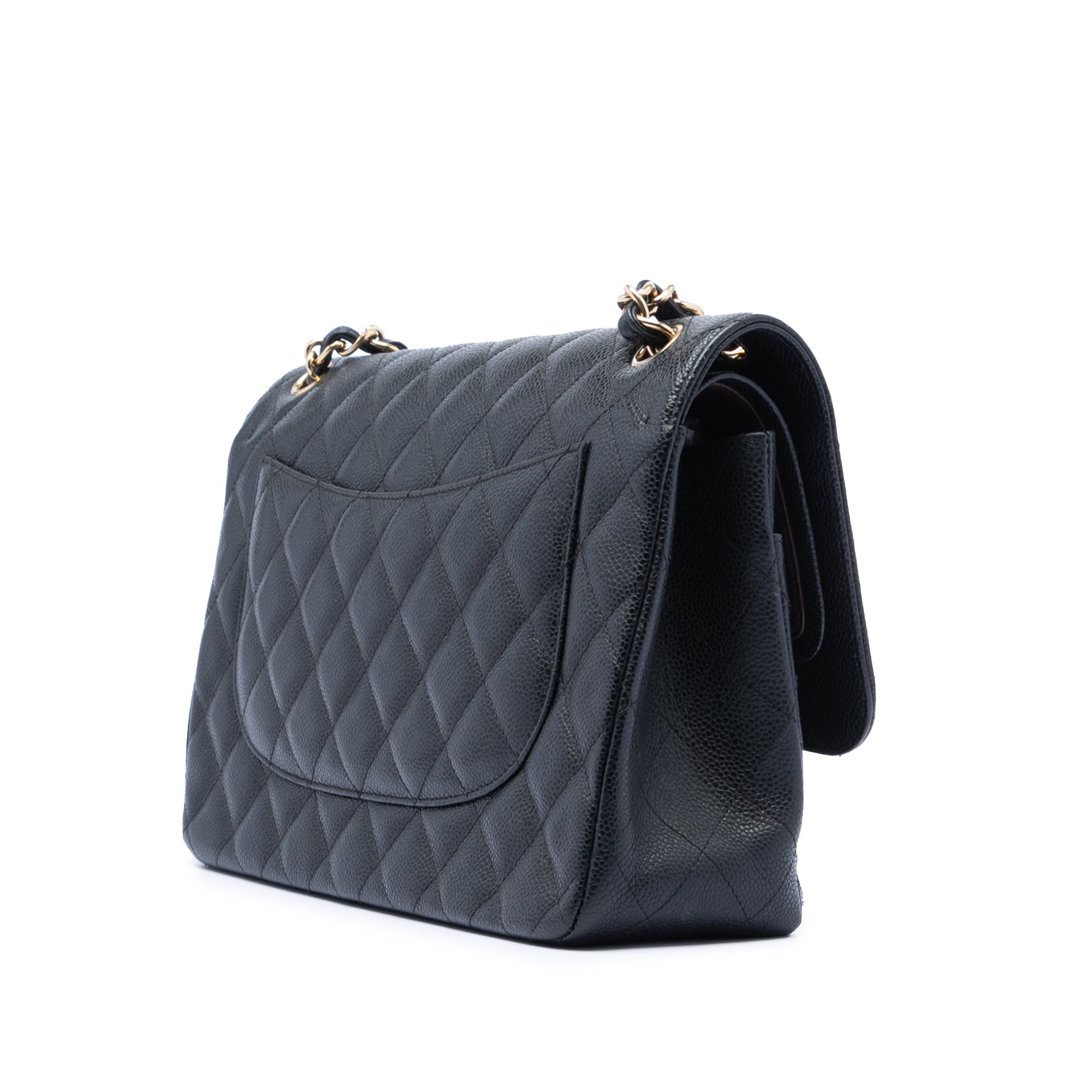 Chanel Jumbo Classic Caviar Double Flap - image 2