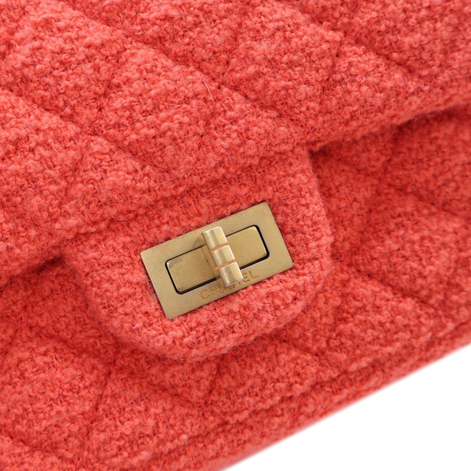 Chanel Mini Reissue 2.55 Tweed Single Flap 224 - image 4