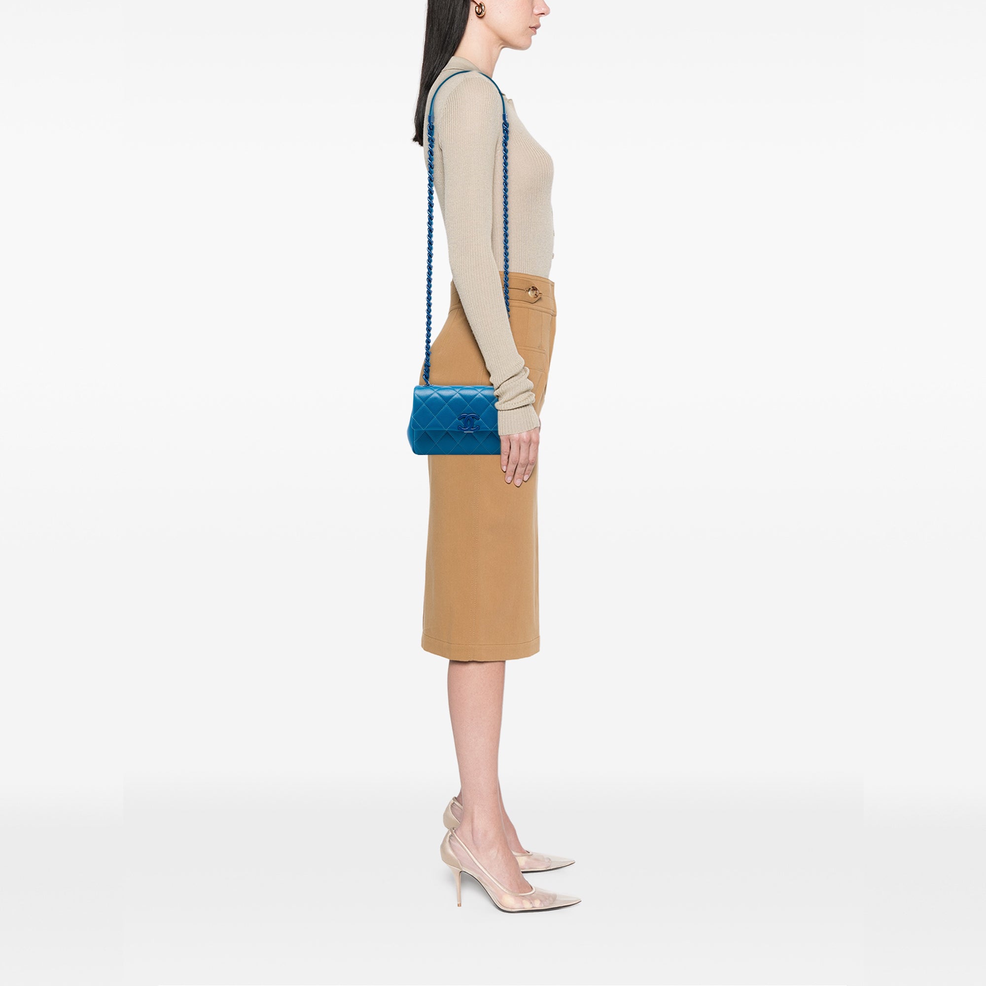 Chanel Small Quilted Caviar My Everything Flap - image 5
