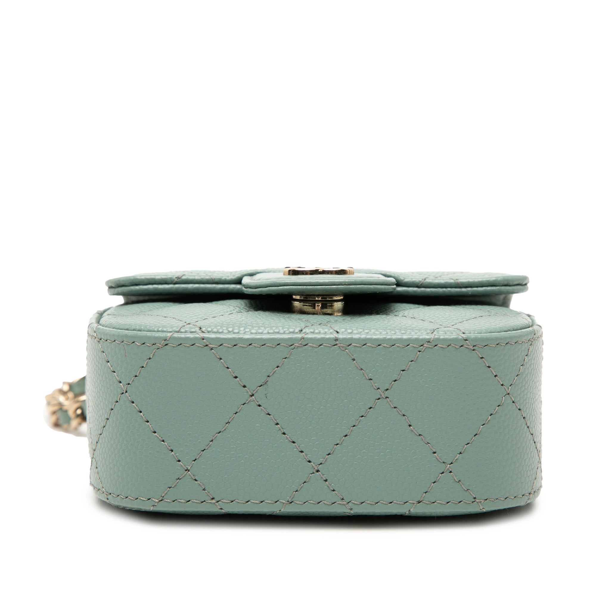 Chanel Micro Mini Classic Caviar Single Flap - image 3