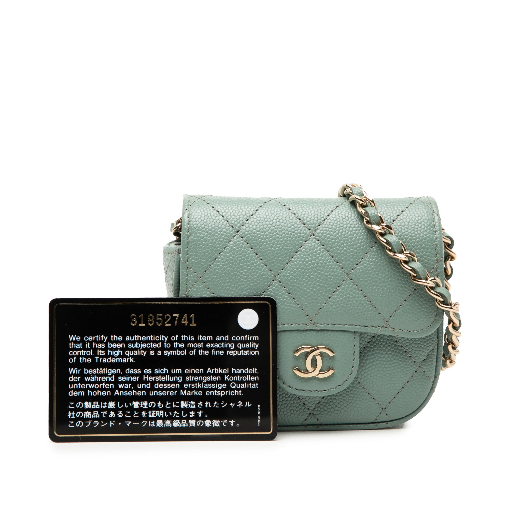 Chanel Micro Mini Classic Caviar Single Flap - image 8
