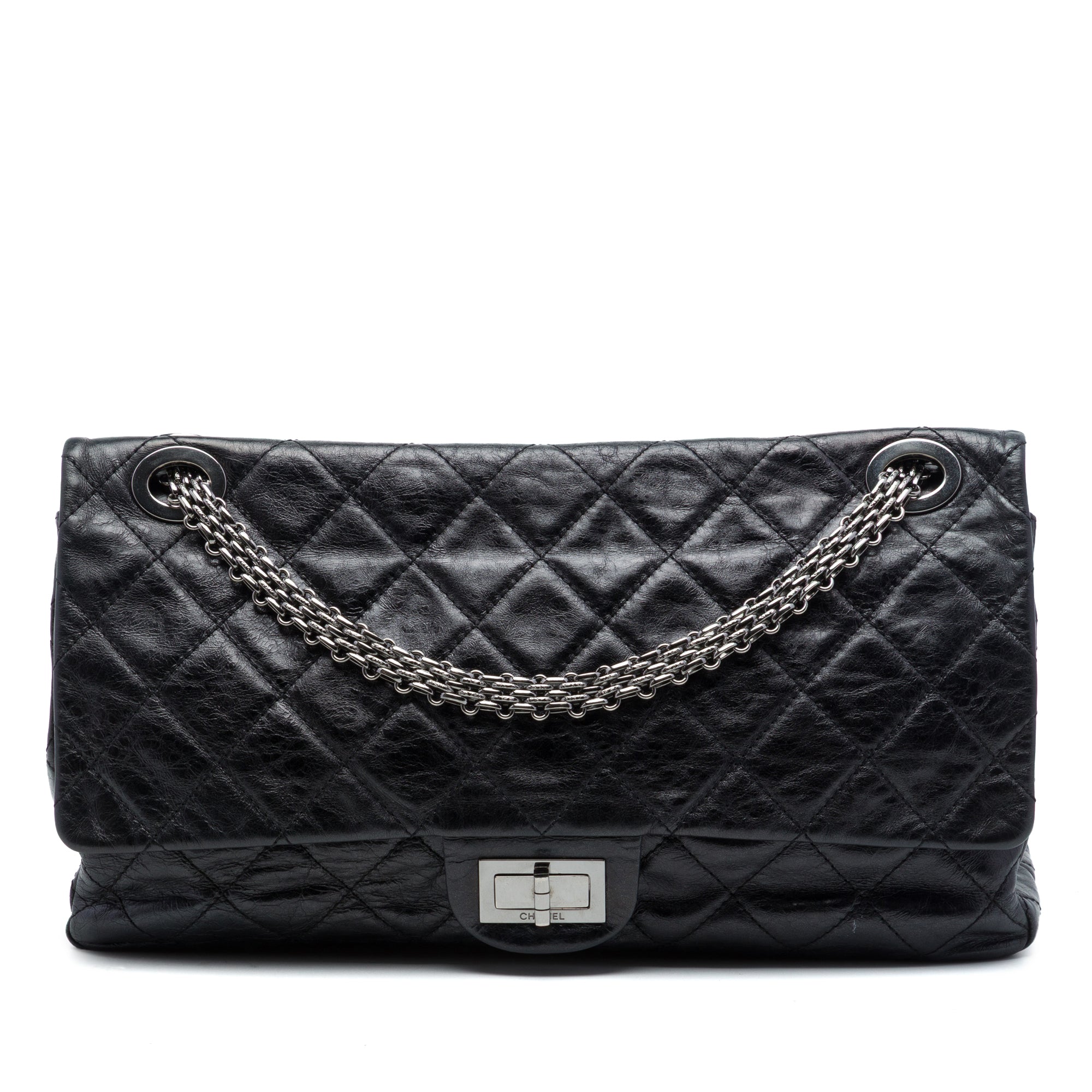 Chanel Quilted Aged Calfskin Reissue 2.55 Double Flap 227 - image 1