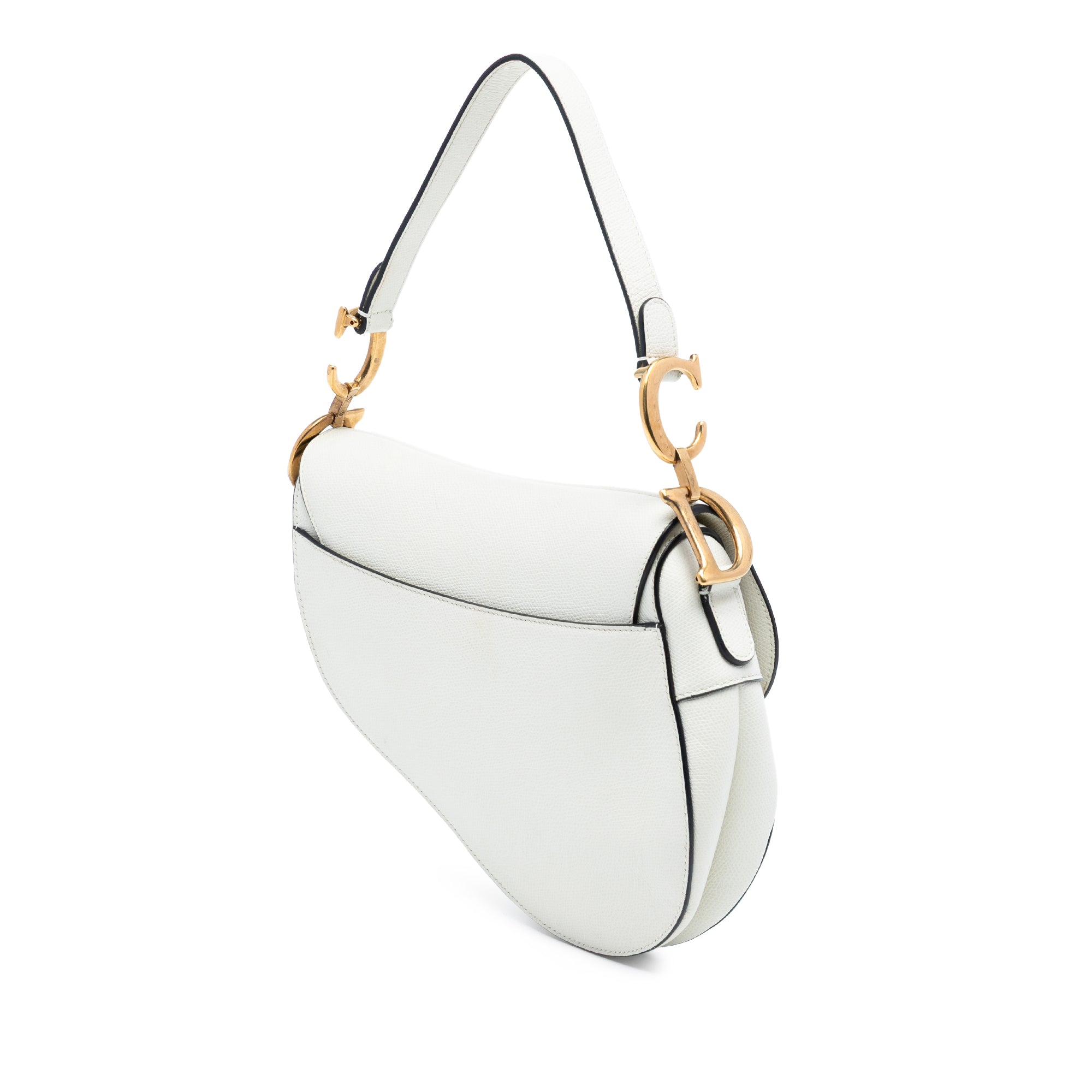 Dior Grained Calfskin Saddle Bag - image 2
