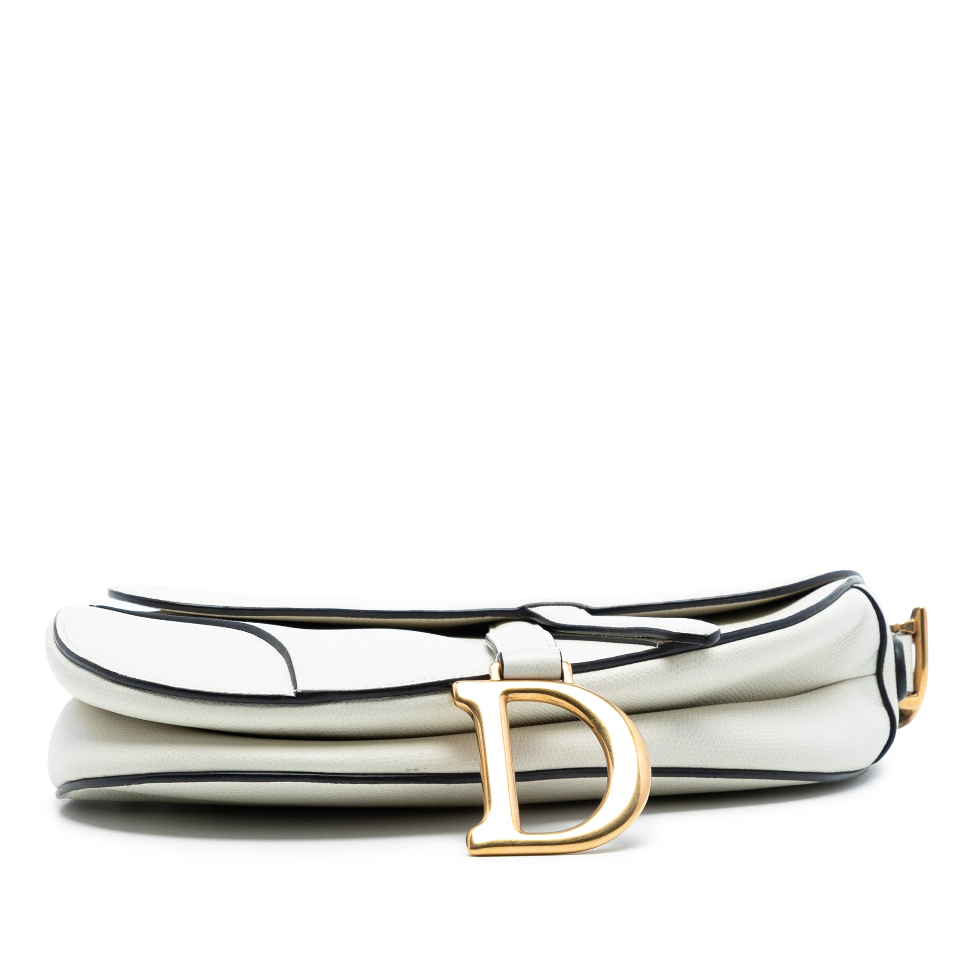 Dior Grained Calfskin Saddle Bag - image 3