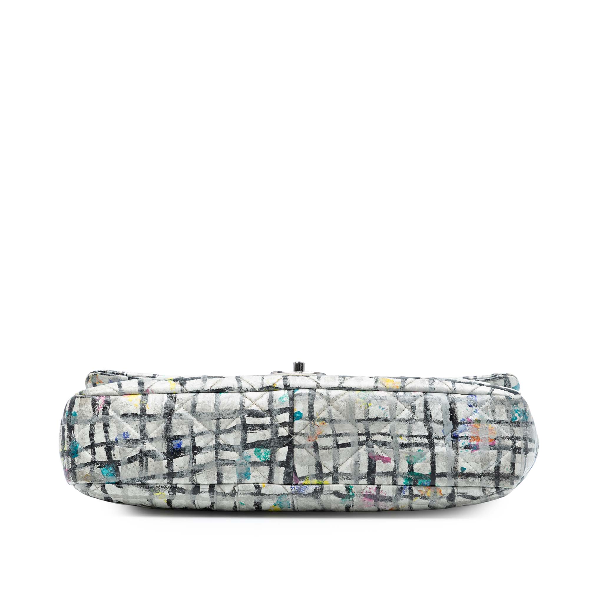 Chanel Medium Calfskin Hand Painted Graffiti Flap - image 3