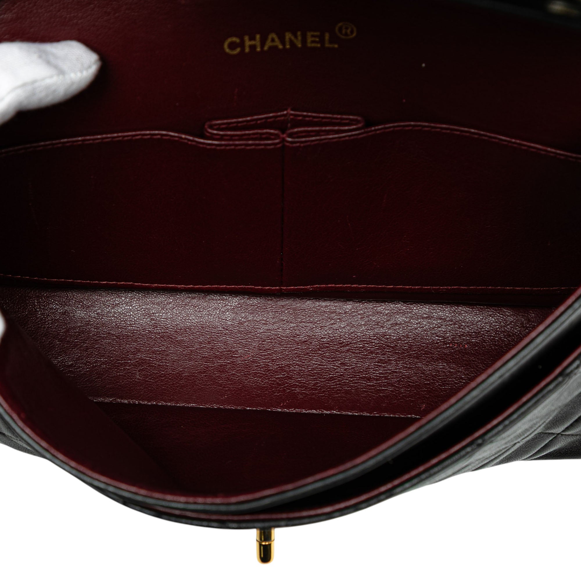 Chanel Medium Classic Lambskin Double Flap - image 4