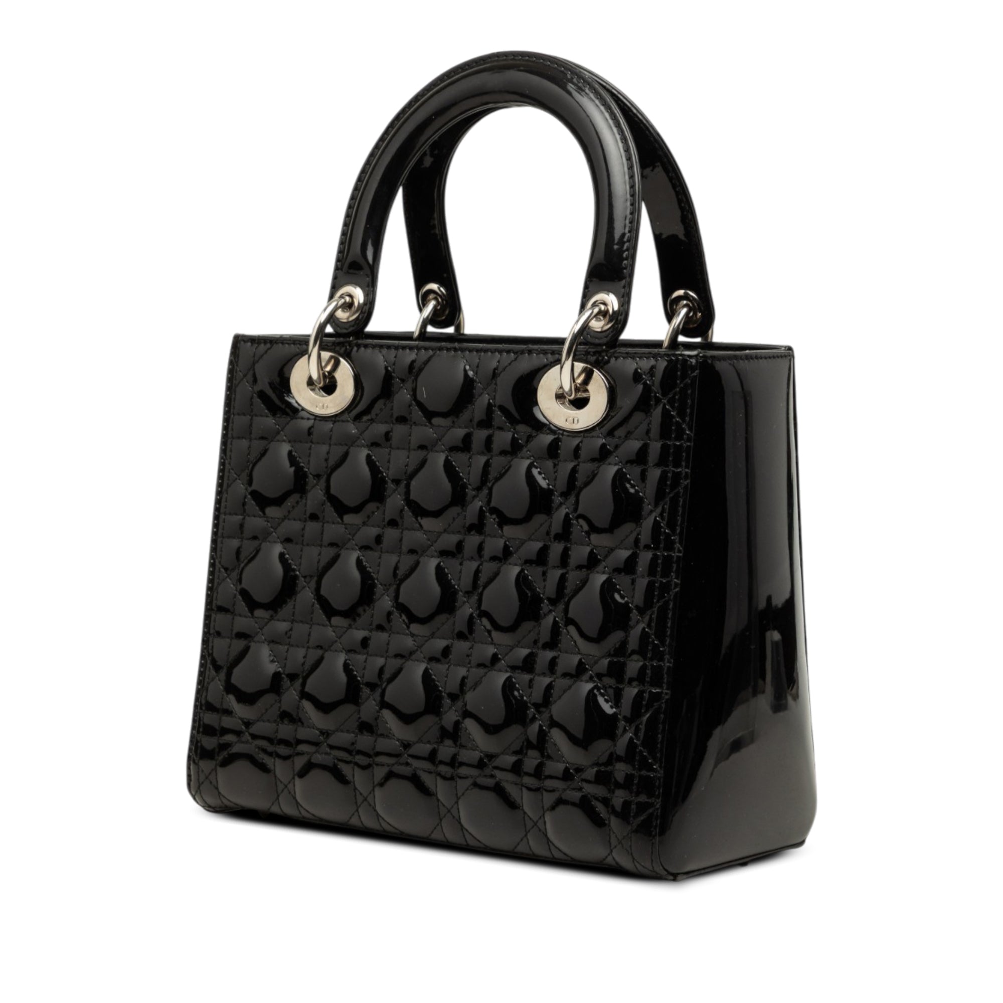 Dior Medium Patent Cannage Lady Dior - image 2
