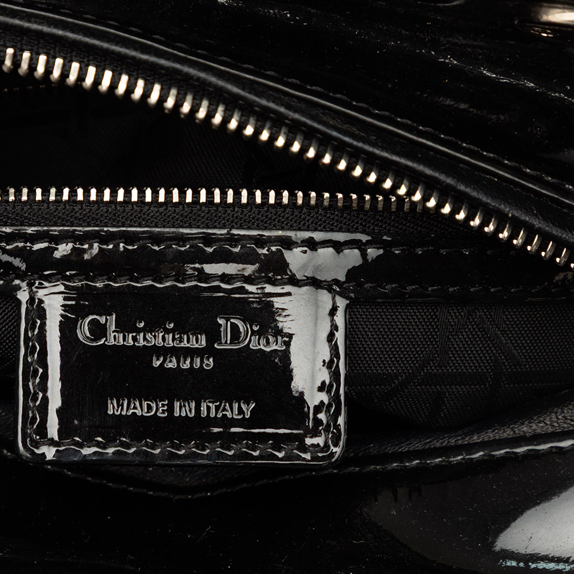 Dior Medium Patent Cannage Lady Dior - image 5