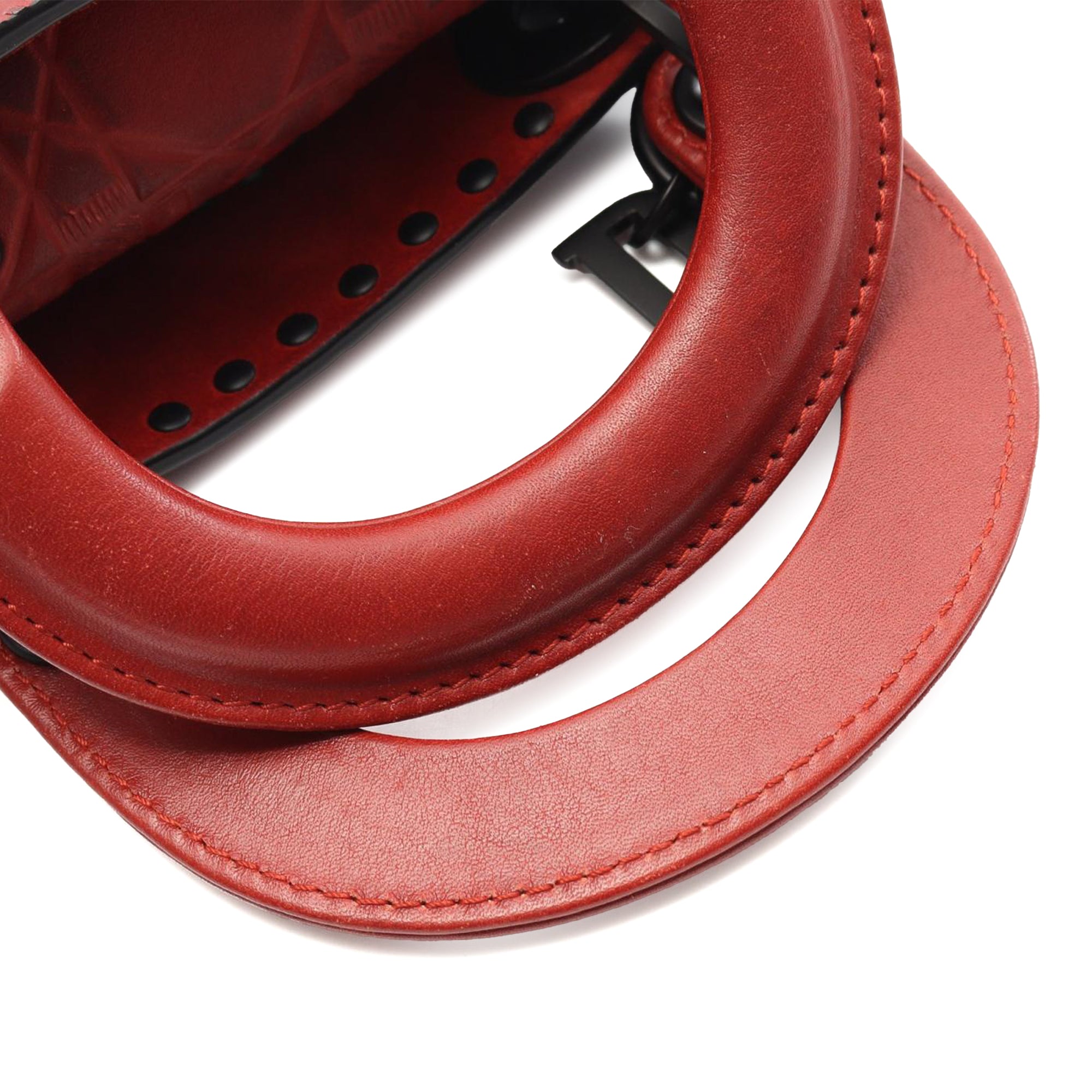 Dior Mini Embossed Calfskin Cannage Studded Flower Lady Dior - image 9
