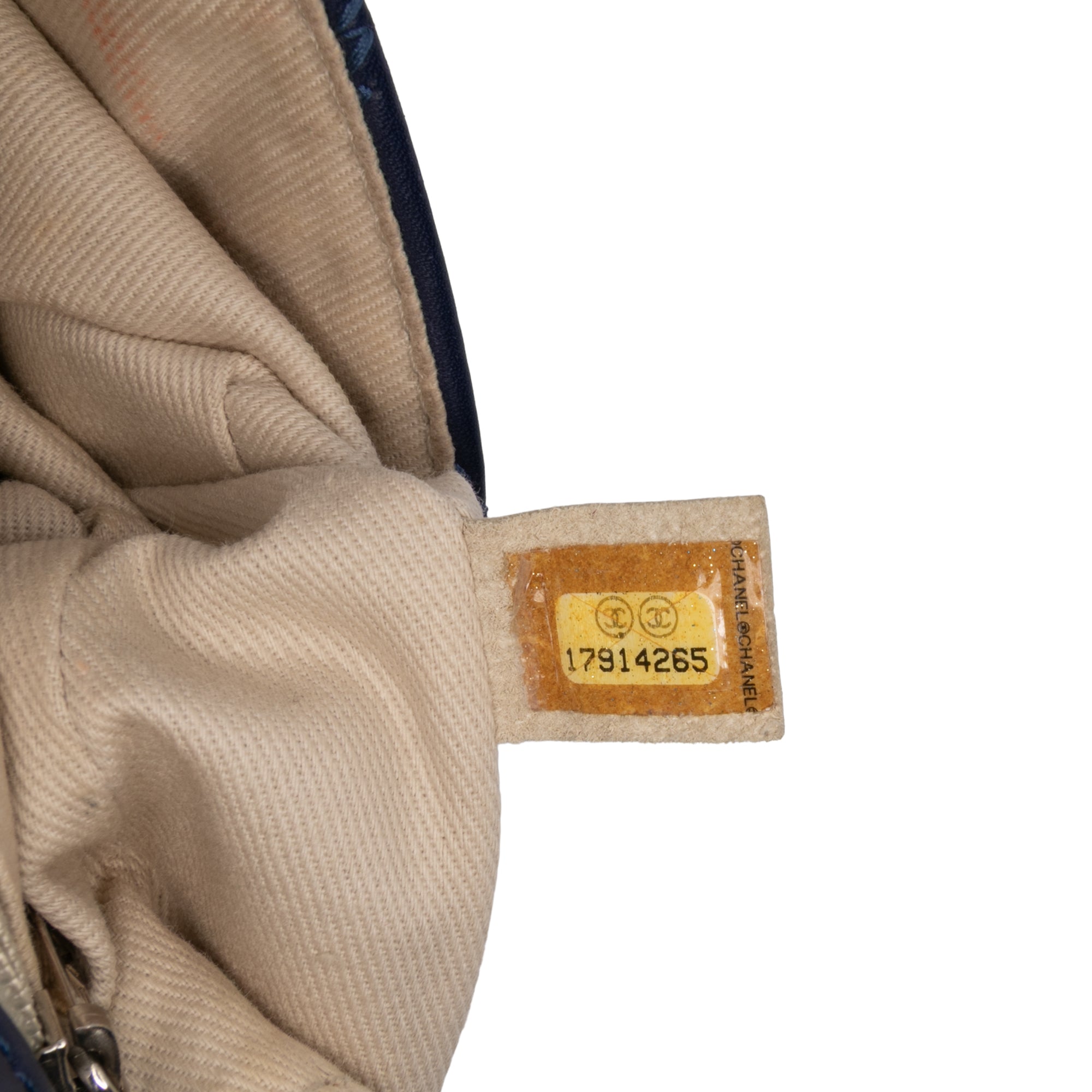 Chanel Mini Lambskin Double Stitch Hamptons Flap - image 10