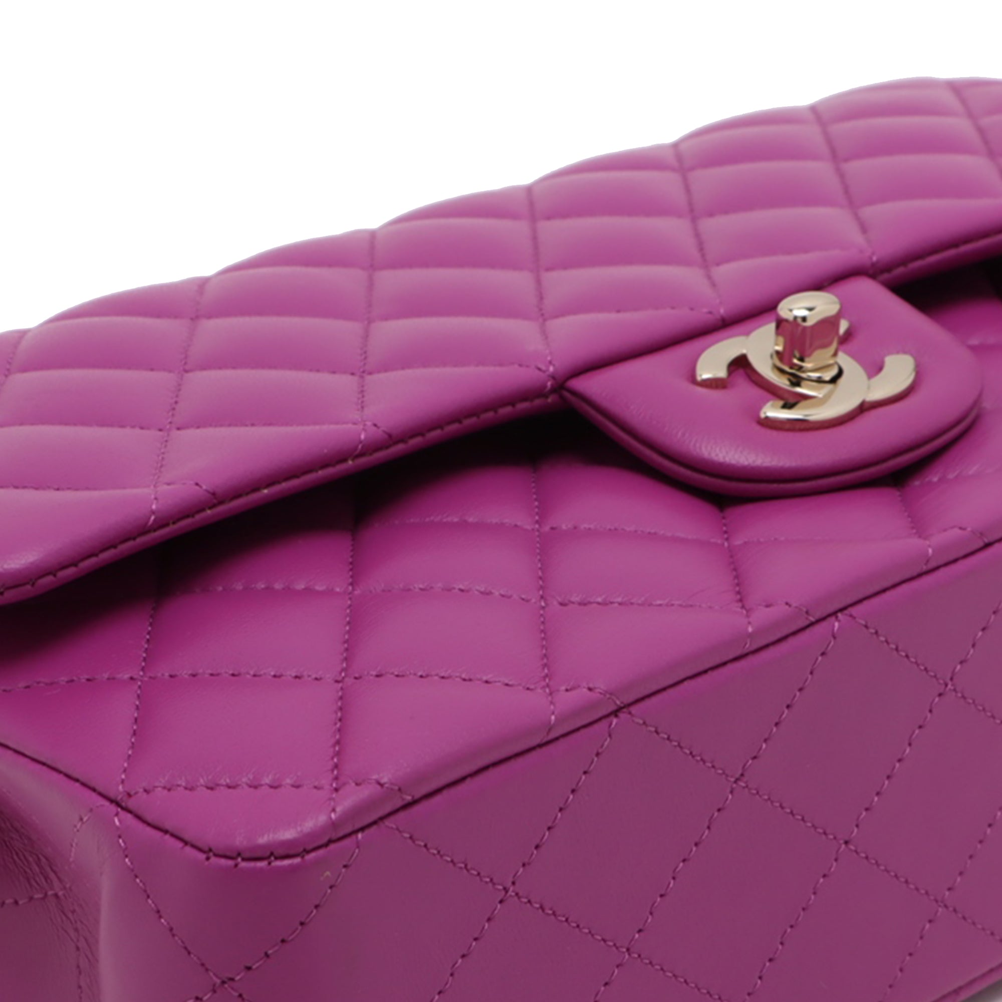 Chanel Medium Classic Lambskin Double Flap - image 8