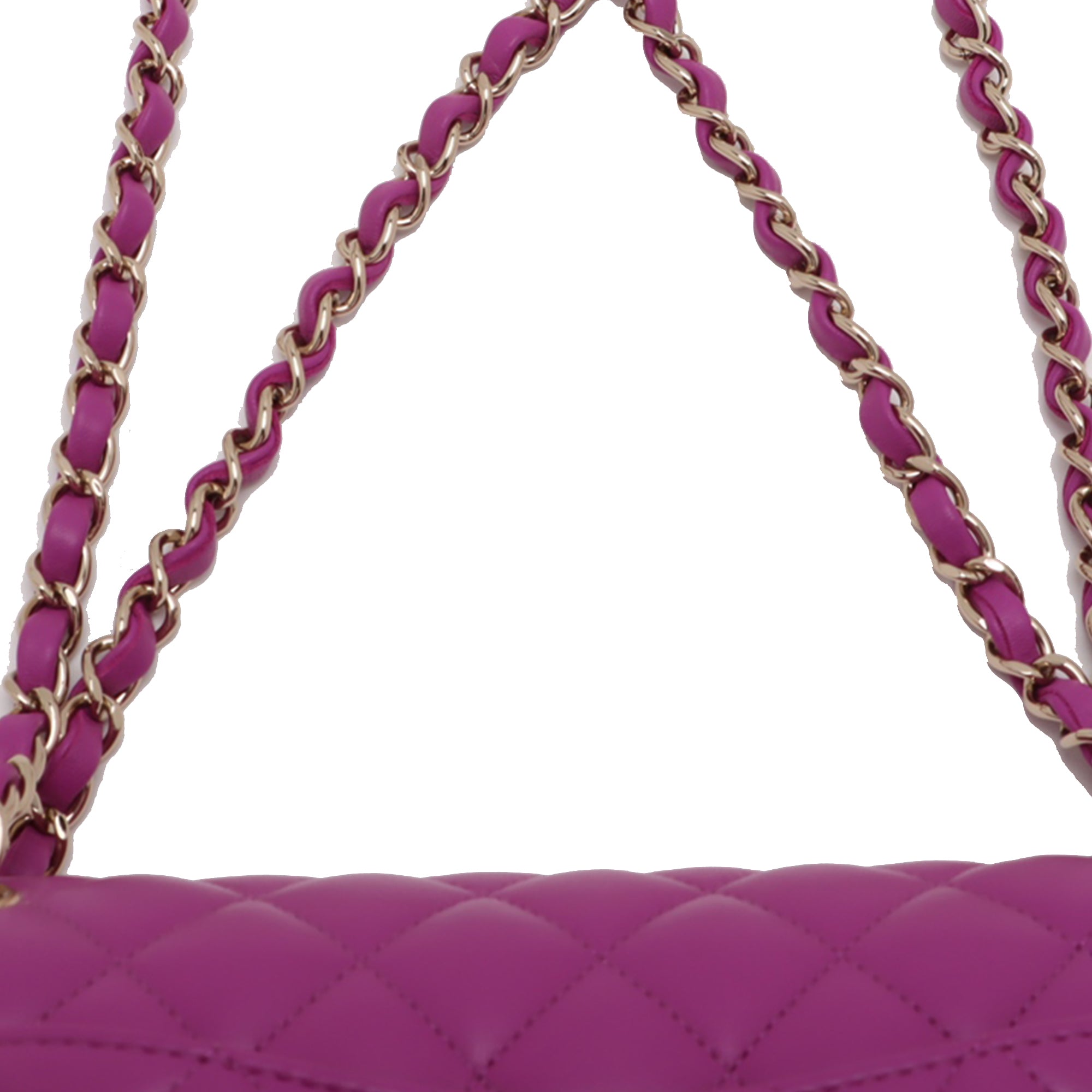 Chanel Medium Classic Lambskin Double Flap - image 9