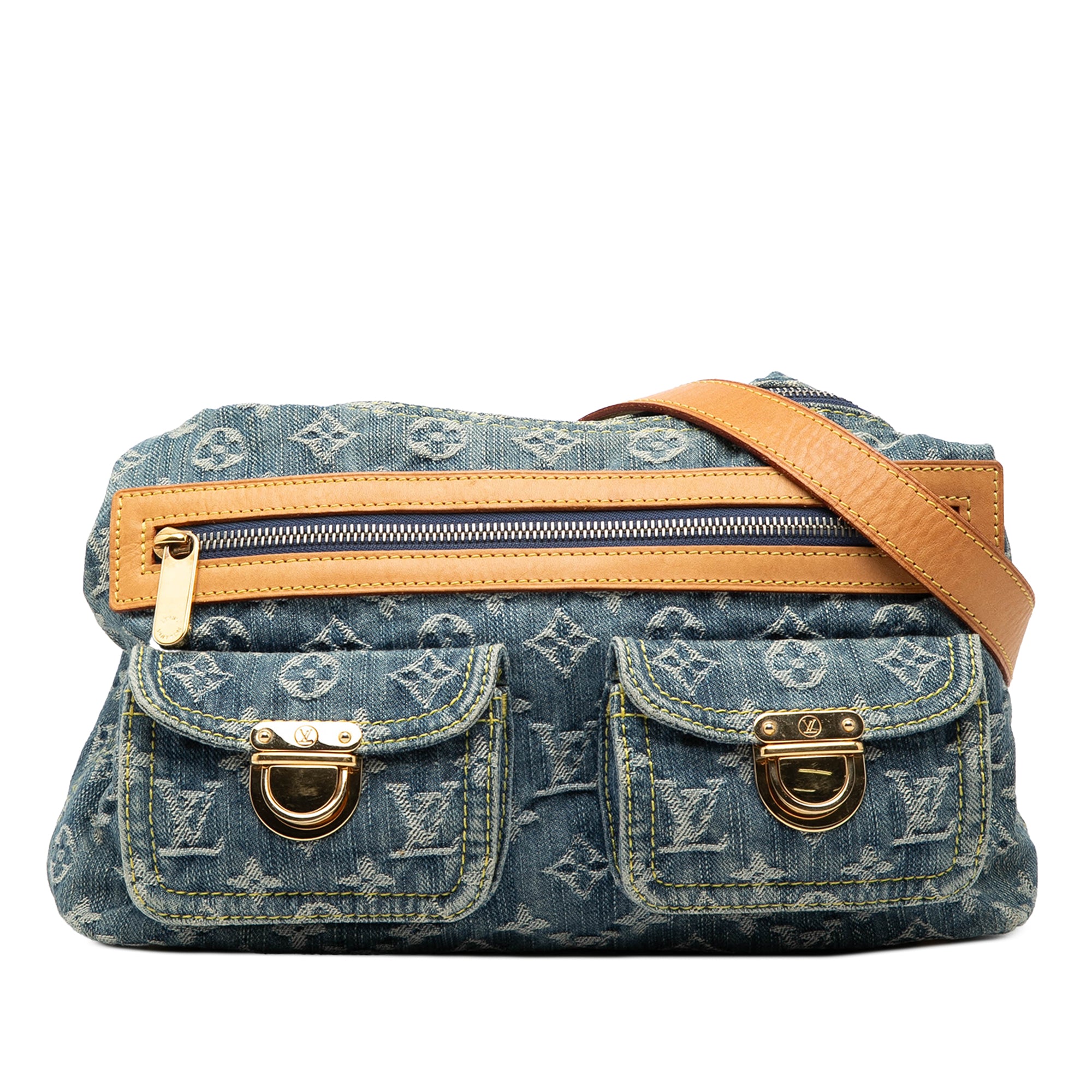 Louis Vuitton Monogram Denim Baggy PM - image 1