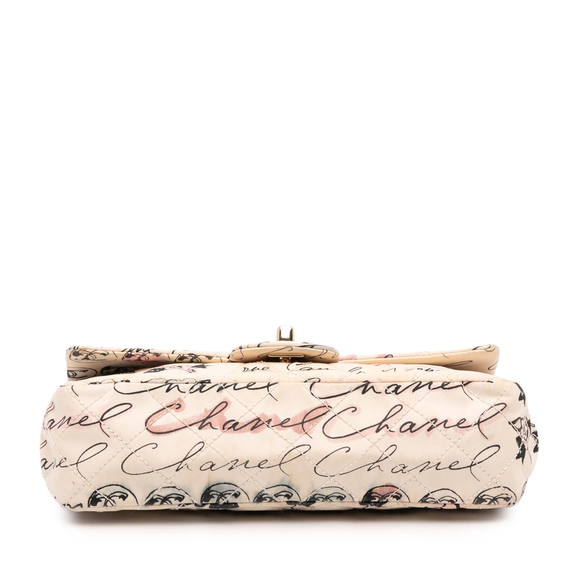 Chanel Small Quilted Nylon Printed Rue Cambon Flap - image 3
