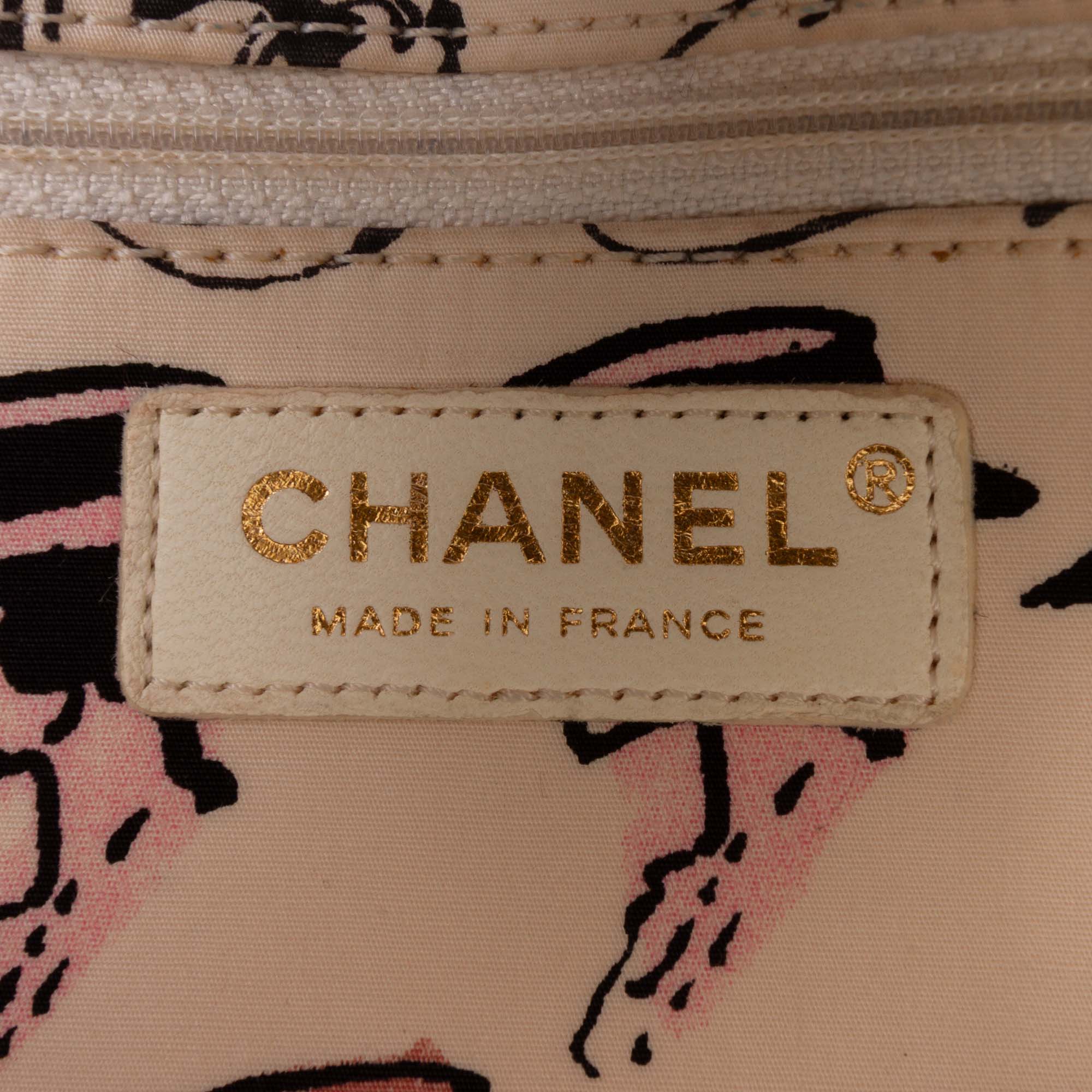 Chanel Small Quilted Nylon Printed Rue Cambon Flap - image 5