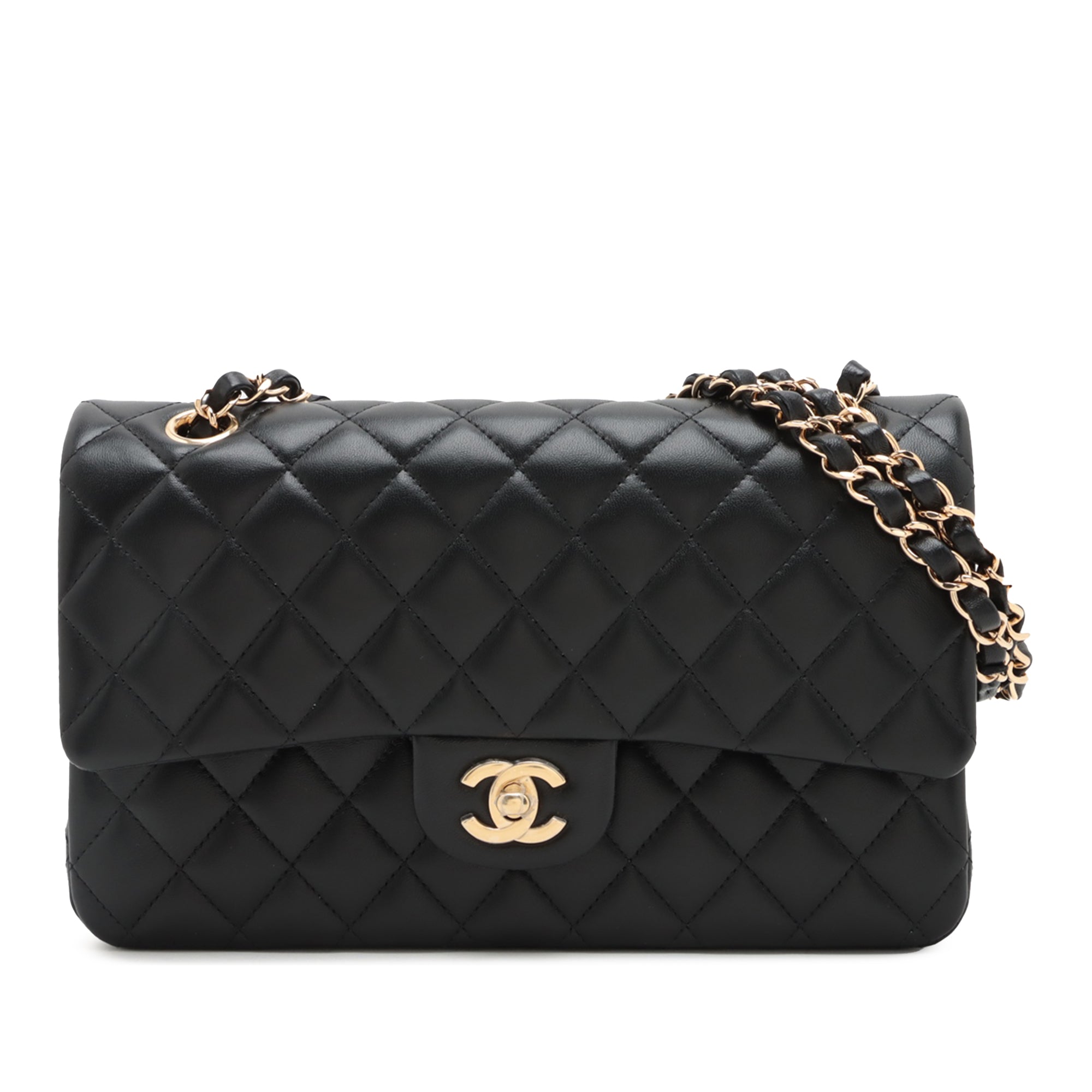 Chanel Medium Classic Lambskin Double Flap - image 1