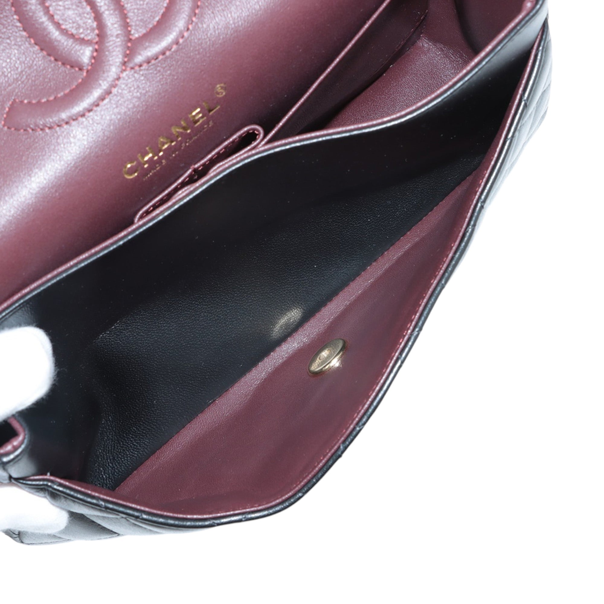 Chanel Medium Classic Lambskin Double Flap - image 4