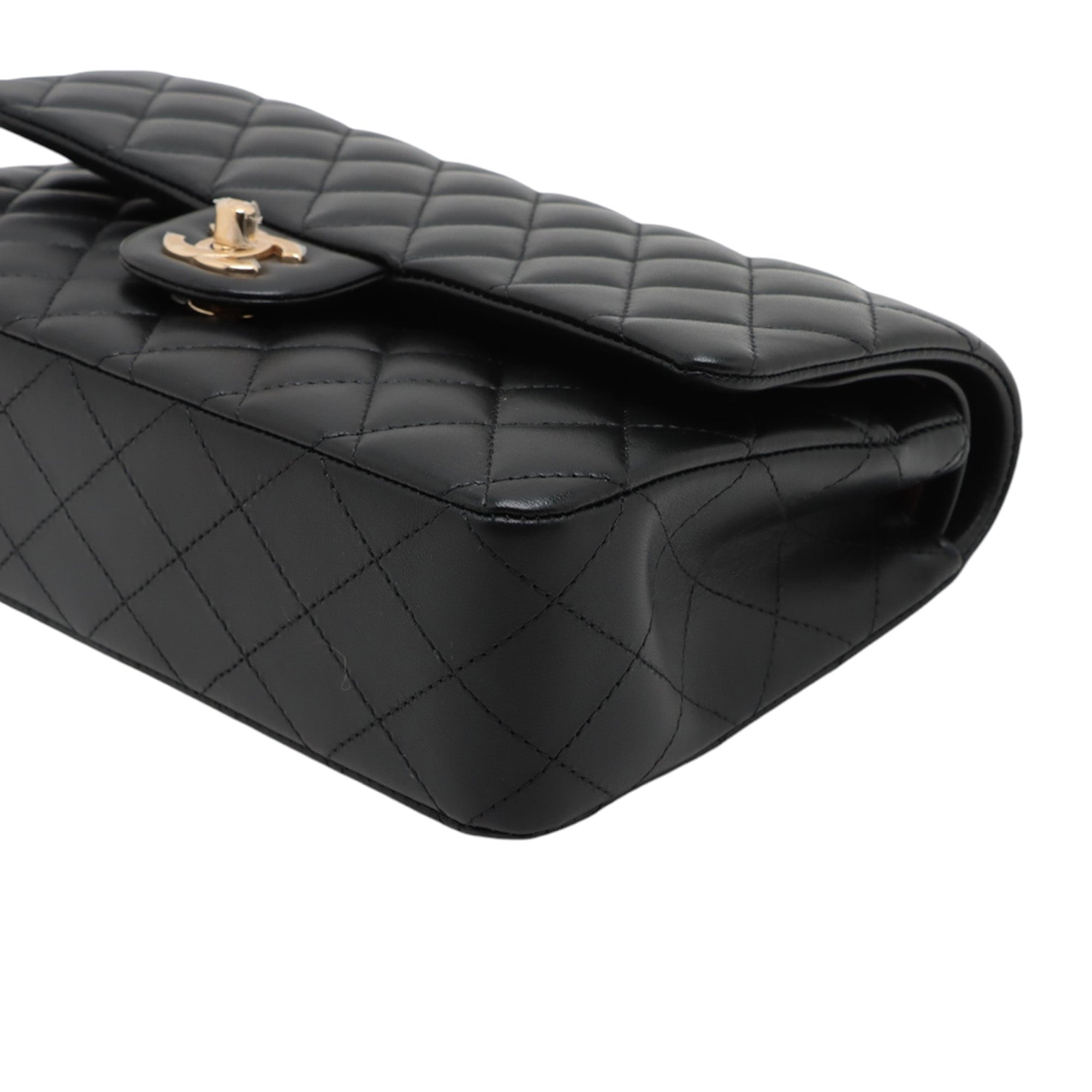 Chanel Medium Classic Lambskin Double Flap - image 7
