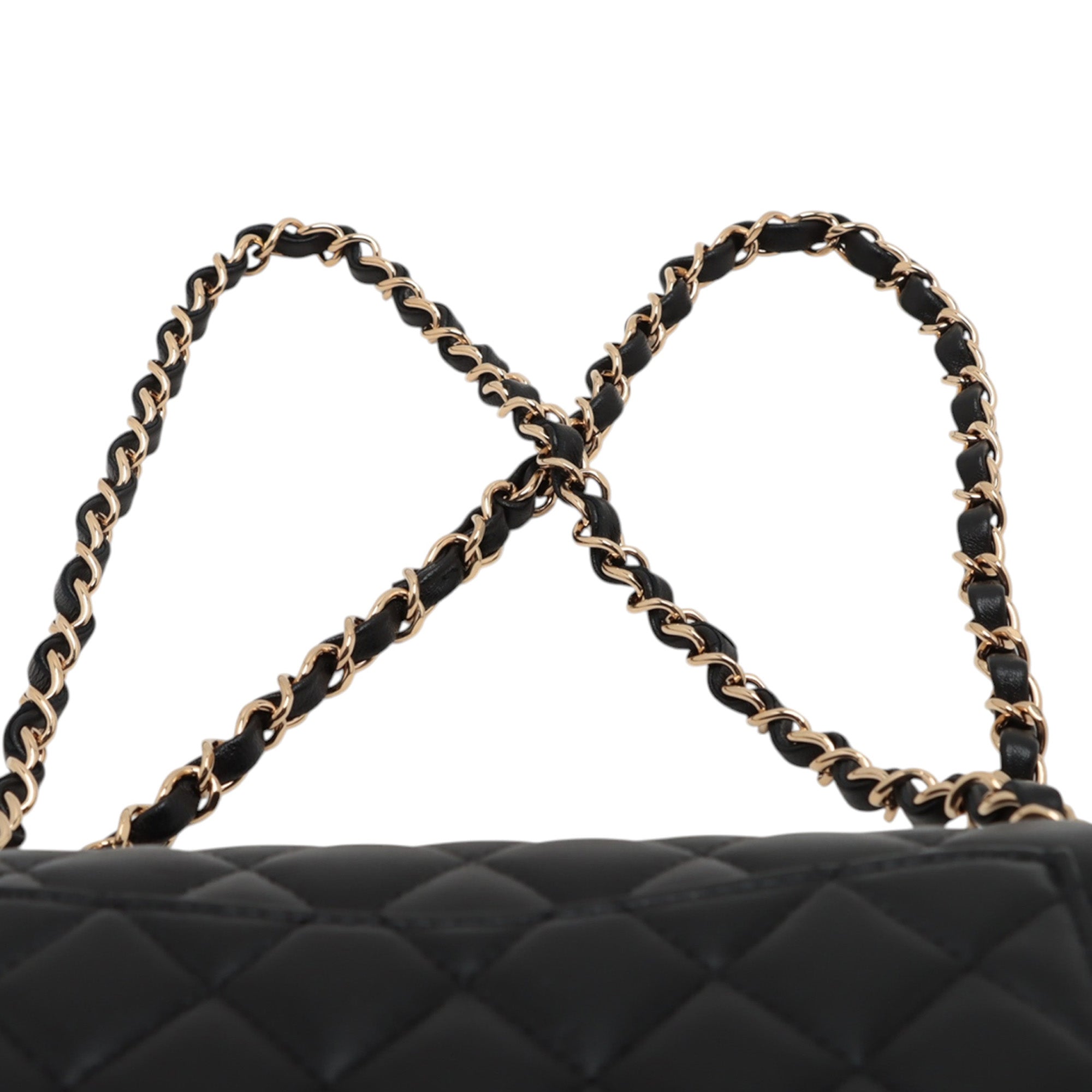 Chanel Medium Classic Lambskin Double Flap - image 9