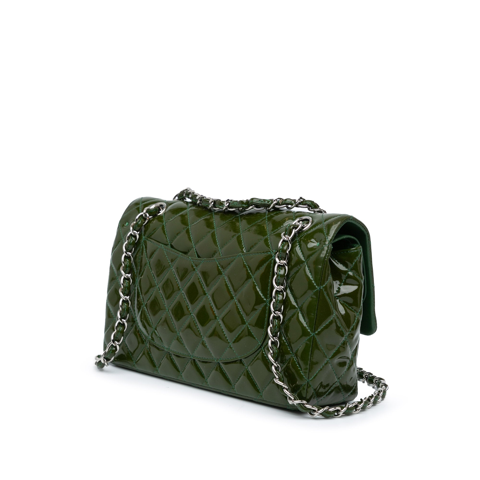 Chanel Medium Classic Patent Double Flap - image 2