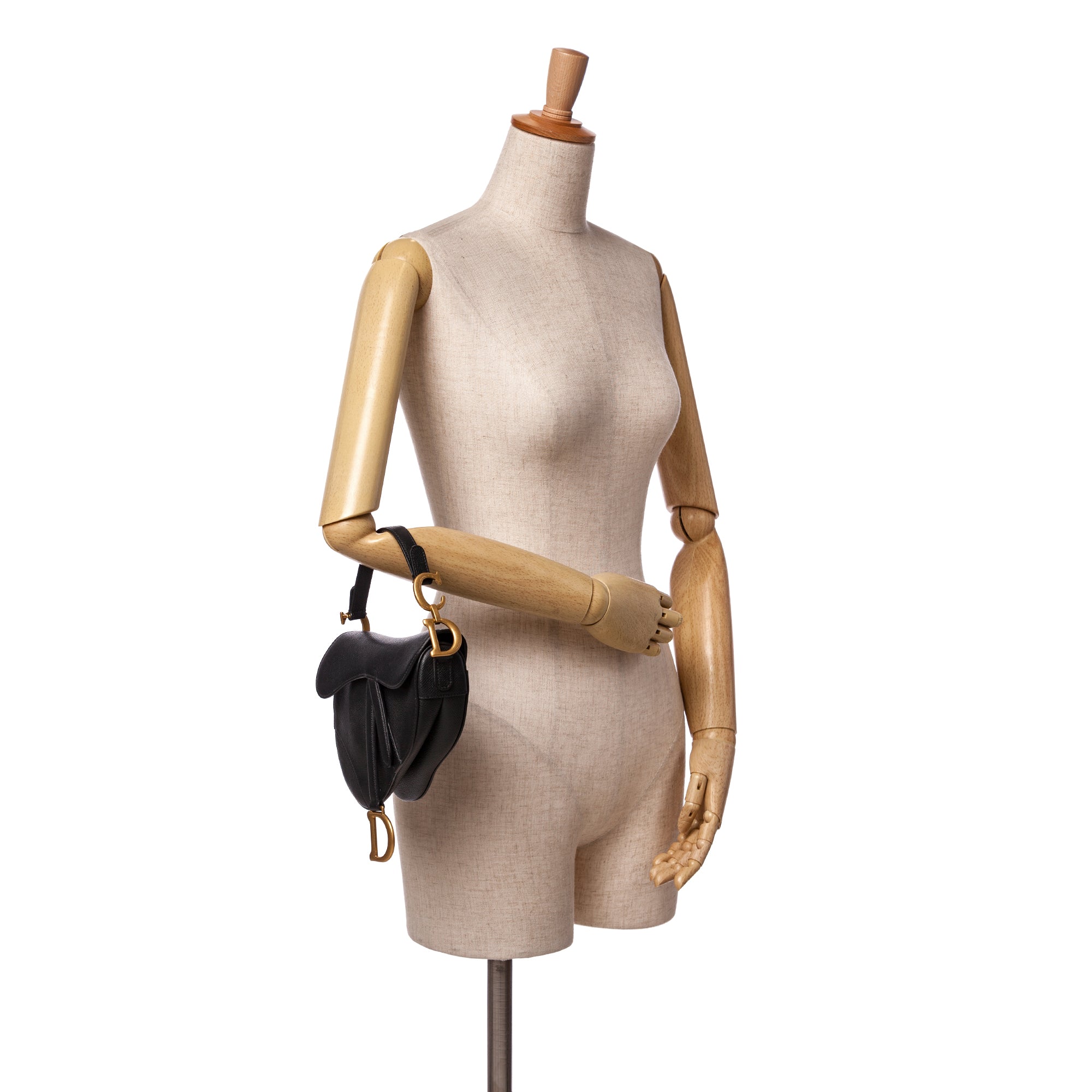 Dior Mini Grained Calfskin Saddle - image 10