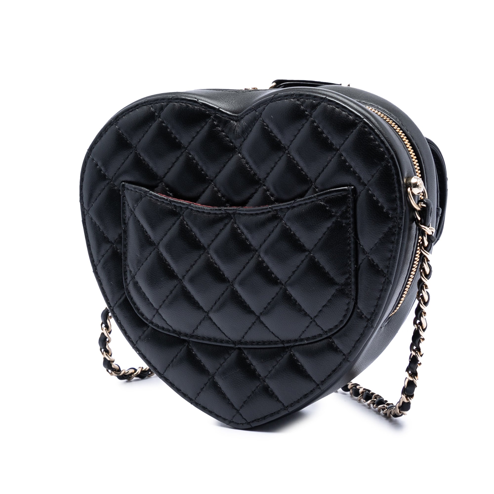 Chanel Lambskin CC in Love Heart Crossbody - image 2