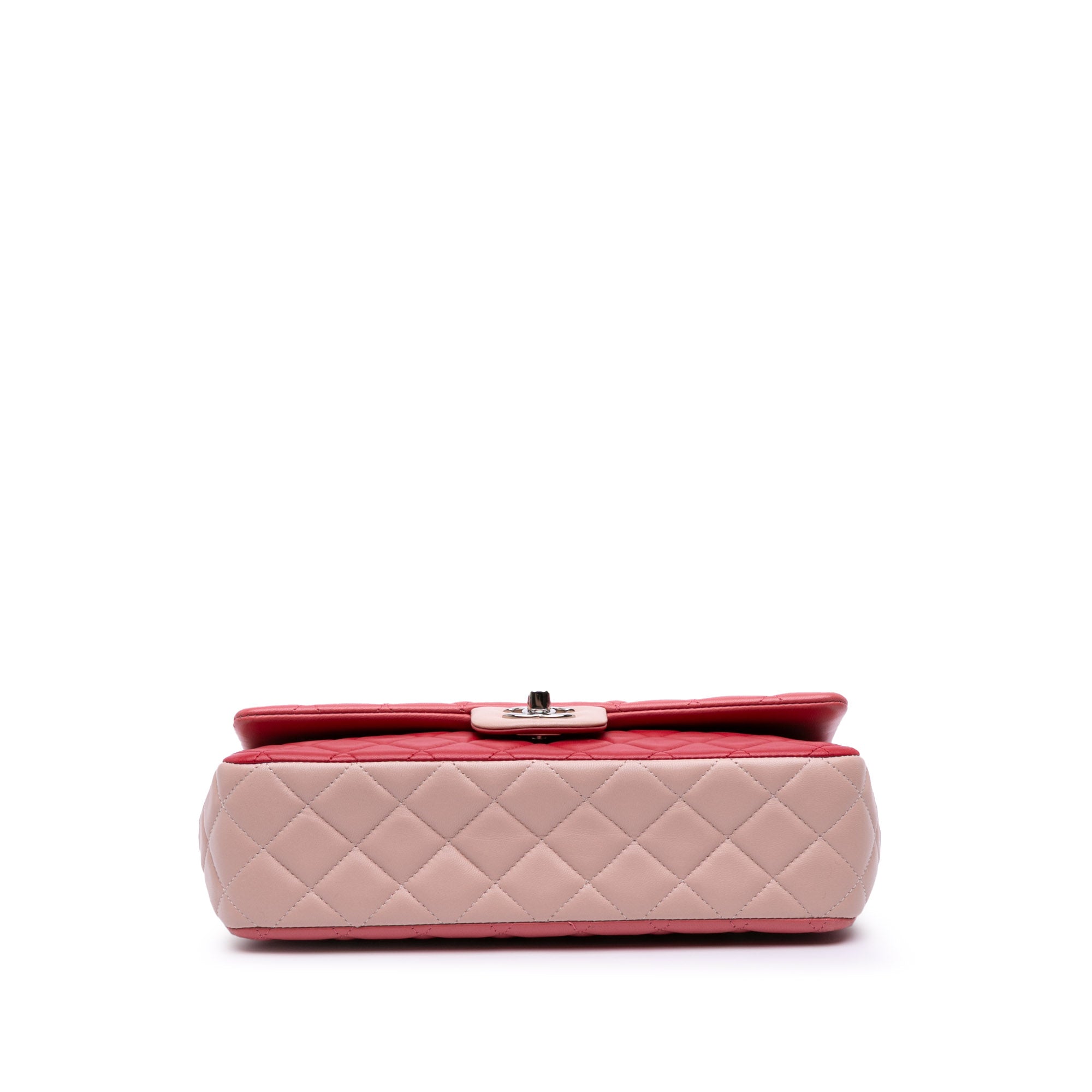 Chanel Medium Classic Tricolor Lambskin Valentines Heart Charms Single Flap - image 3
