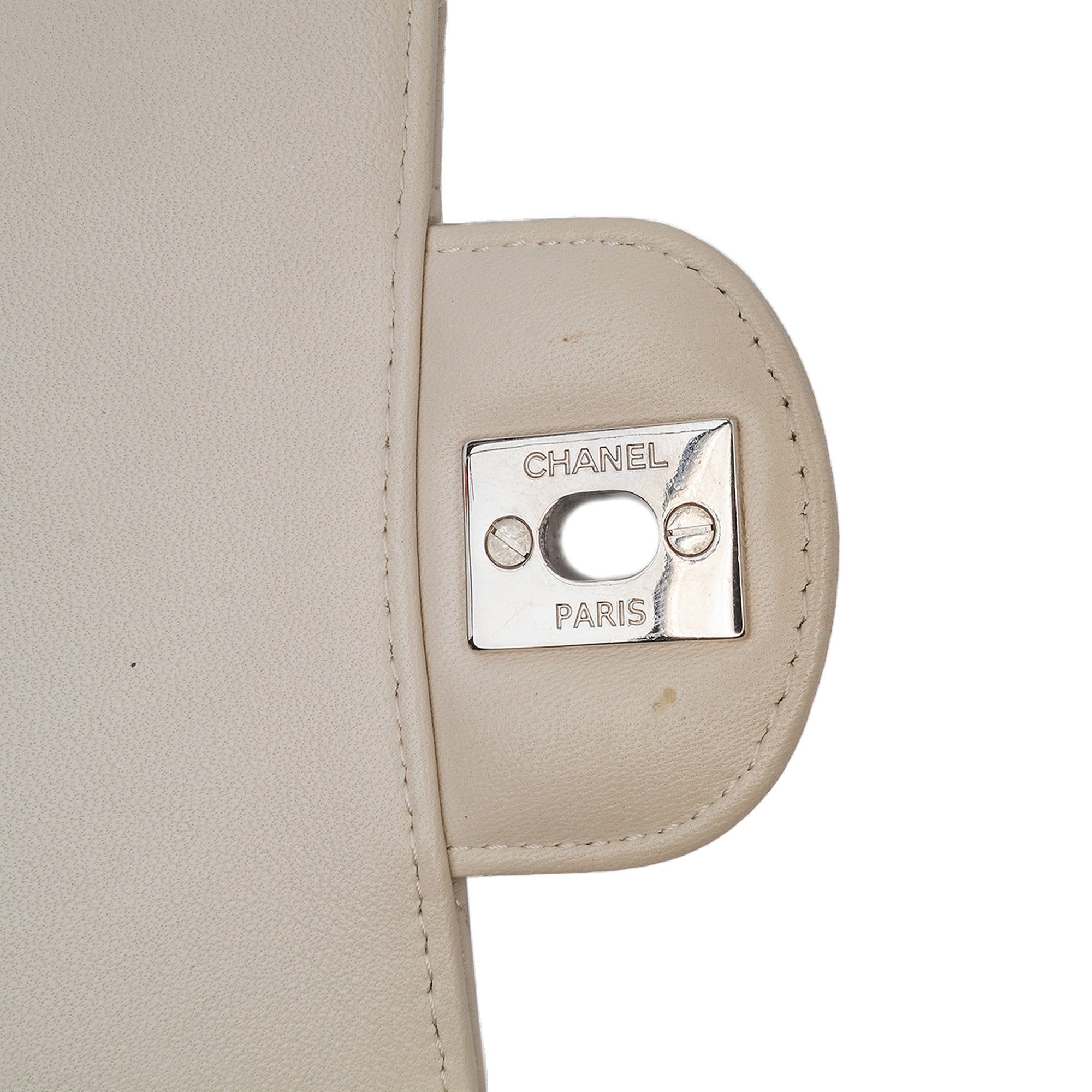 Chanel Mini Square Classic Chevron Lambskin Single Flap - image 7