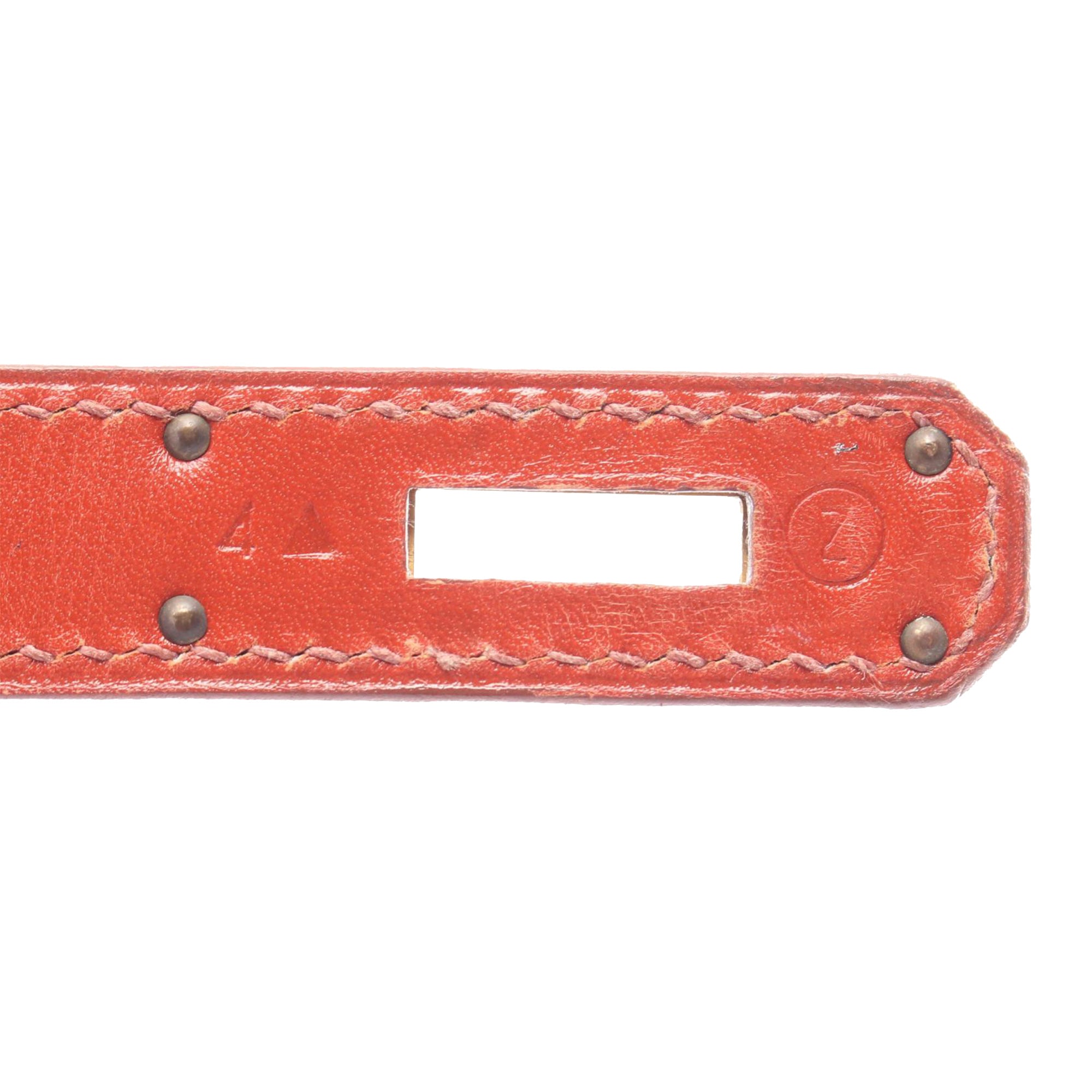 Hermès Tricolor Box Calf Kelly Sellier 32 - image 6