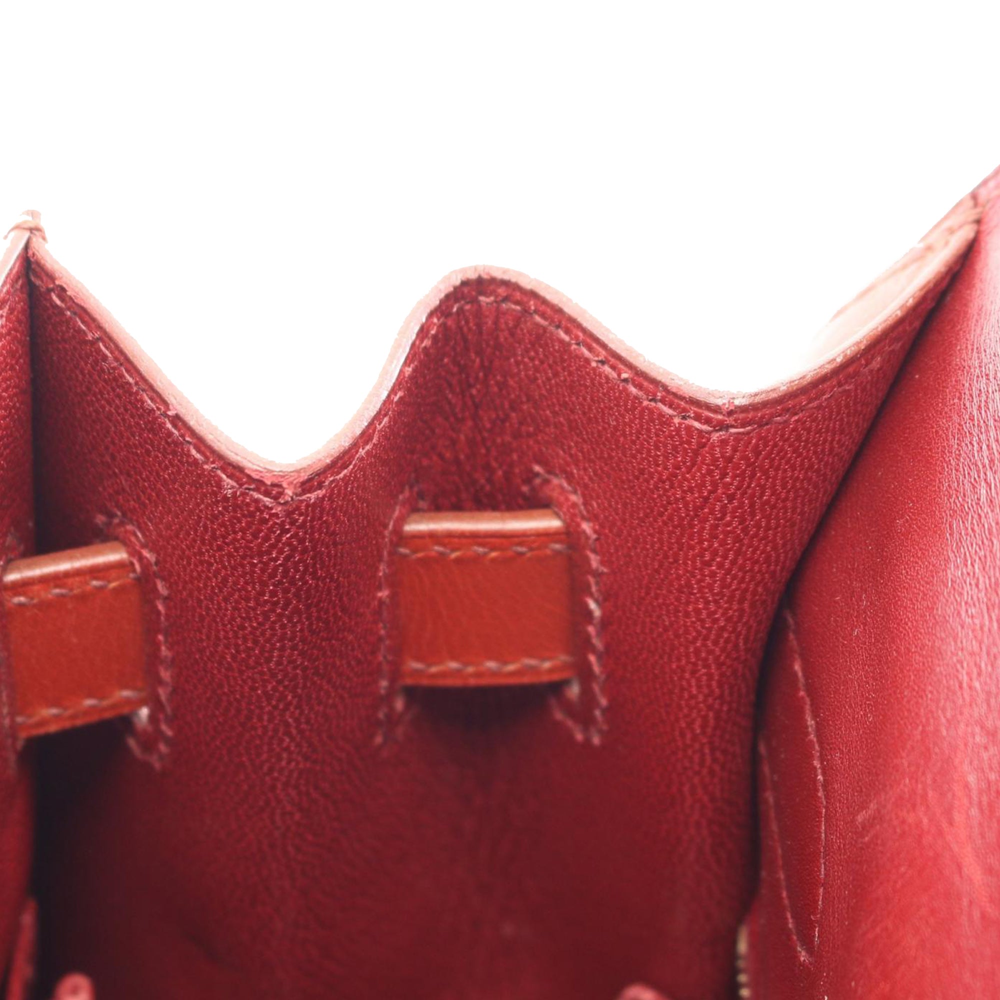 Hermès Tricolor Box Calf Kelly Sellier 32 - image 8