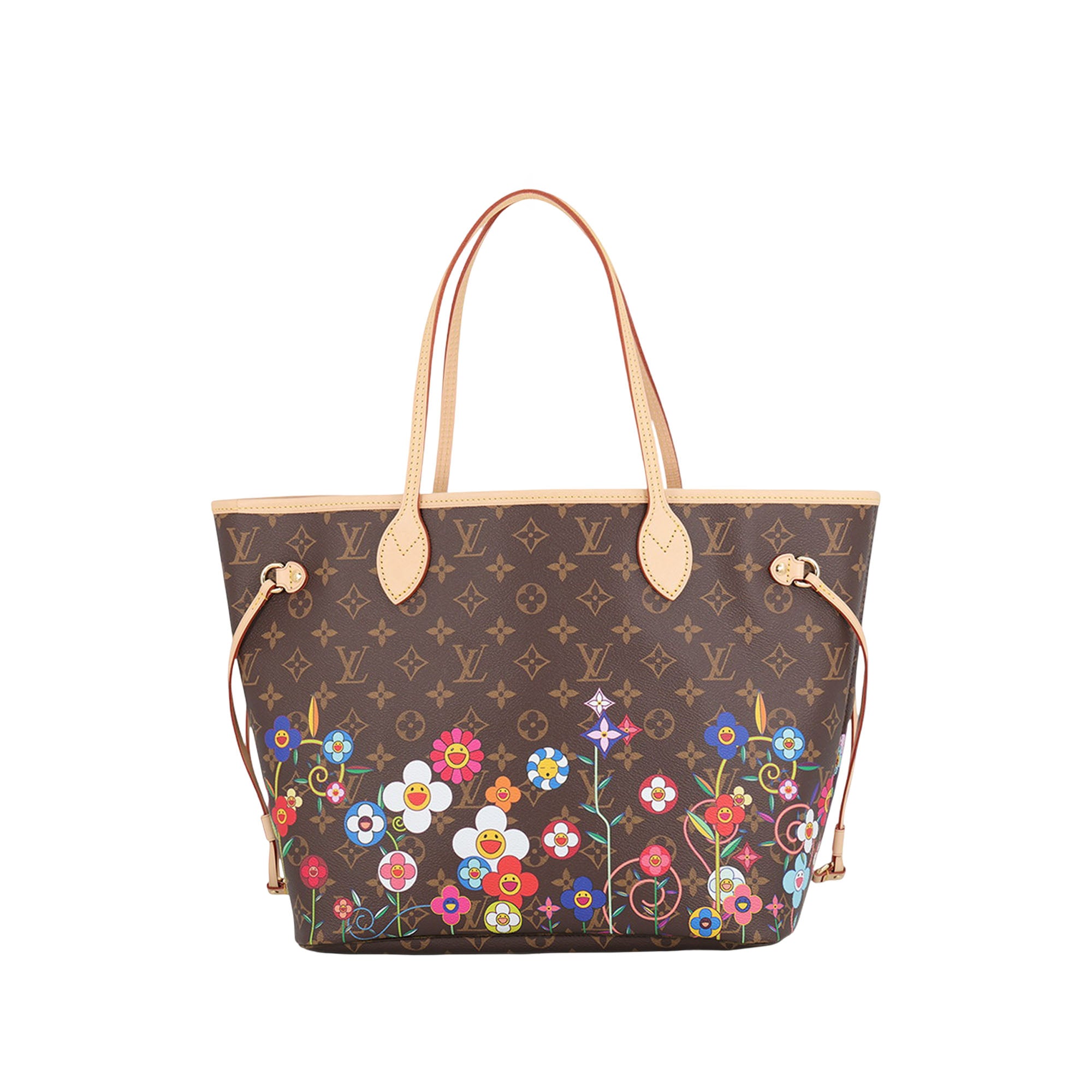 Louis Vuitton Takashi Murakami Monogram Superflat Floral Neverfull MM - image 1