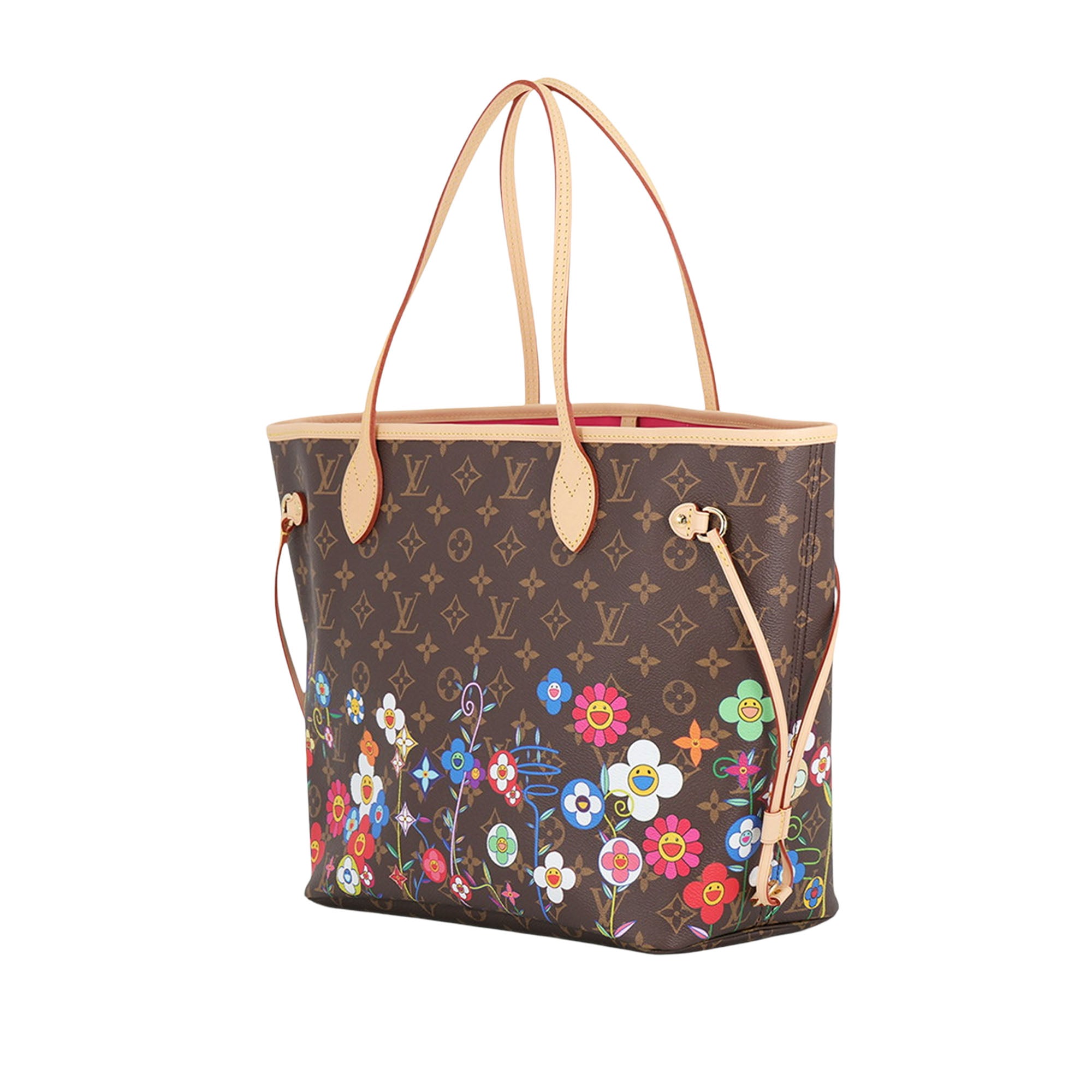 Louis Vuitton Takashi Murakami Monogram Superflat Floral Neverfull MM - image 2