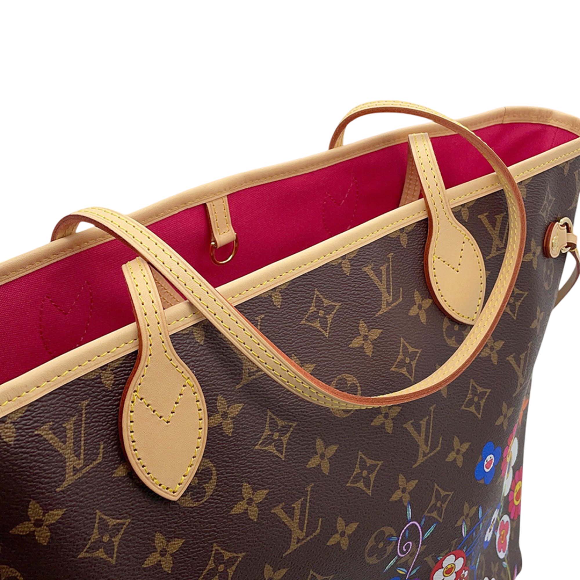 Louis Vuitton Takashi Murakami Monogram Superflat Floral Neverfull MM - image 6