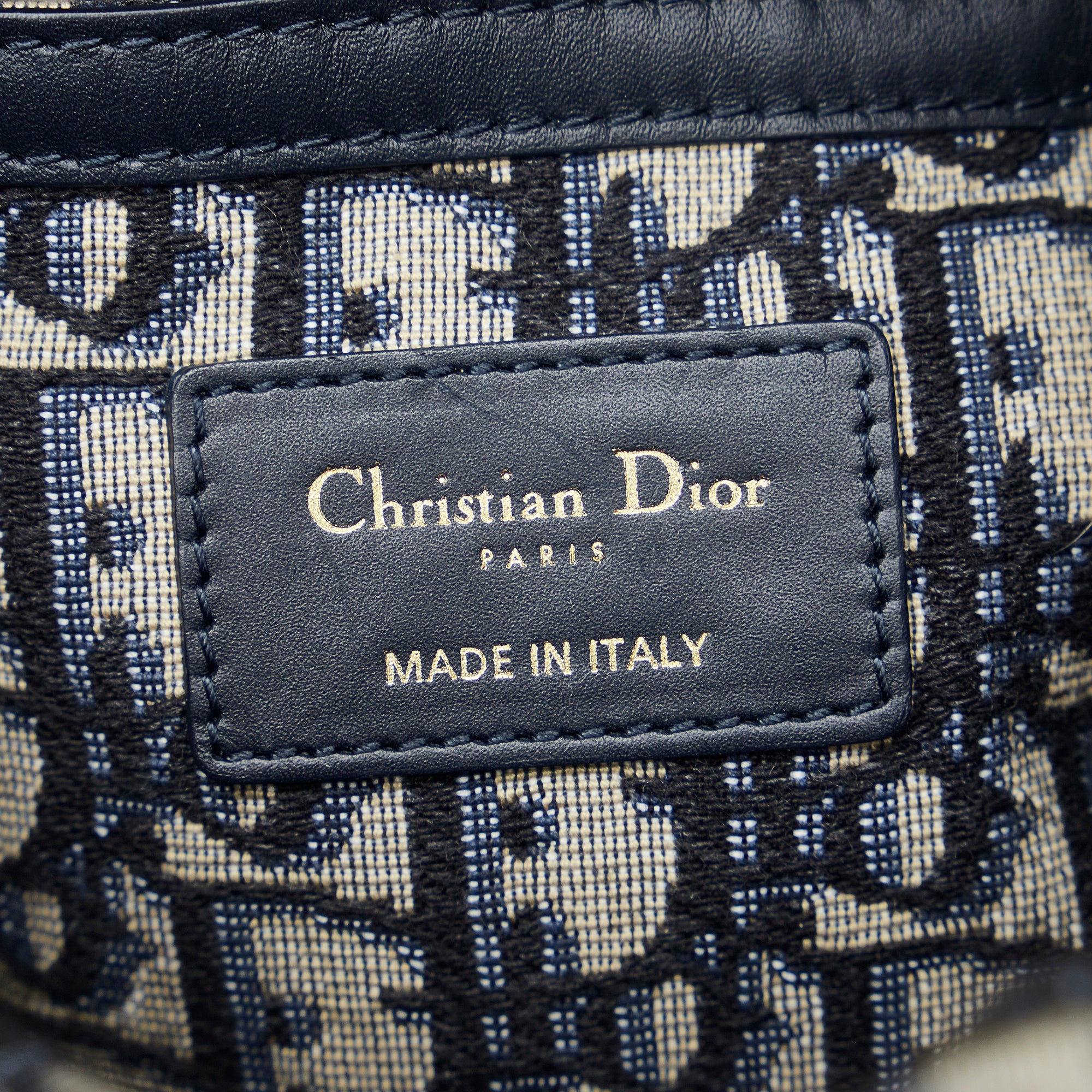 Dior Oblique Wicker Bucket Bag - image 2