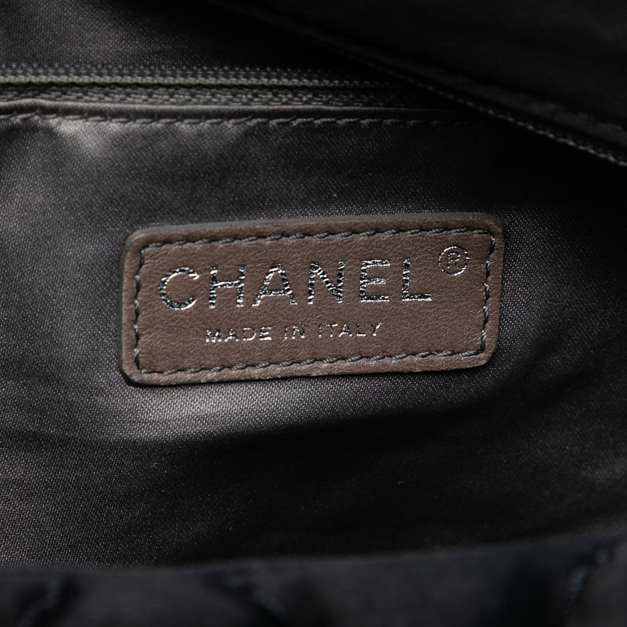 Chanel Extra Large CC Quilted Satin Single Flap - image 5